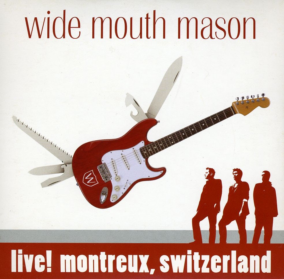 Wide Mouth Mason LIVE! MONTREUX SWITZERLAND DVD