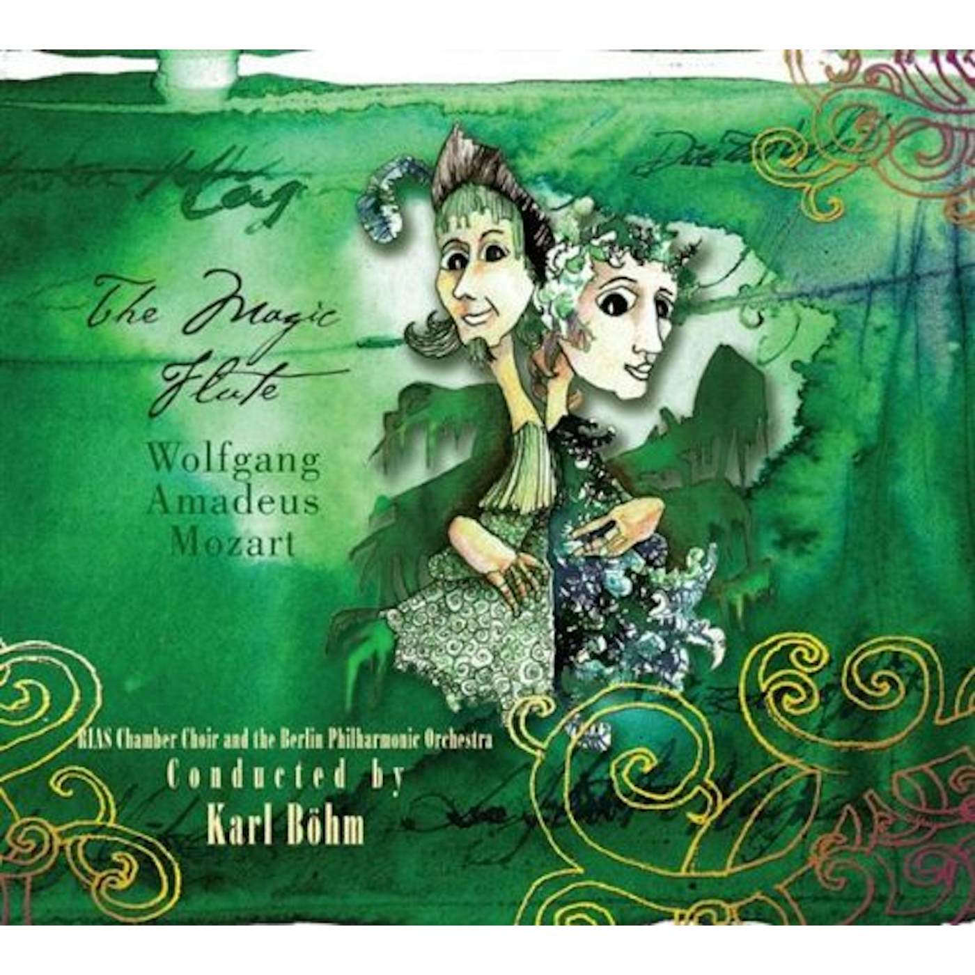 W.A. Mozart MAGIC FLUTE CD