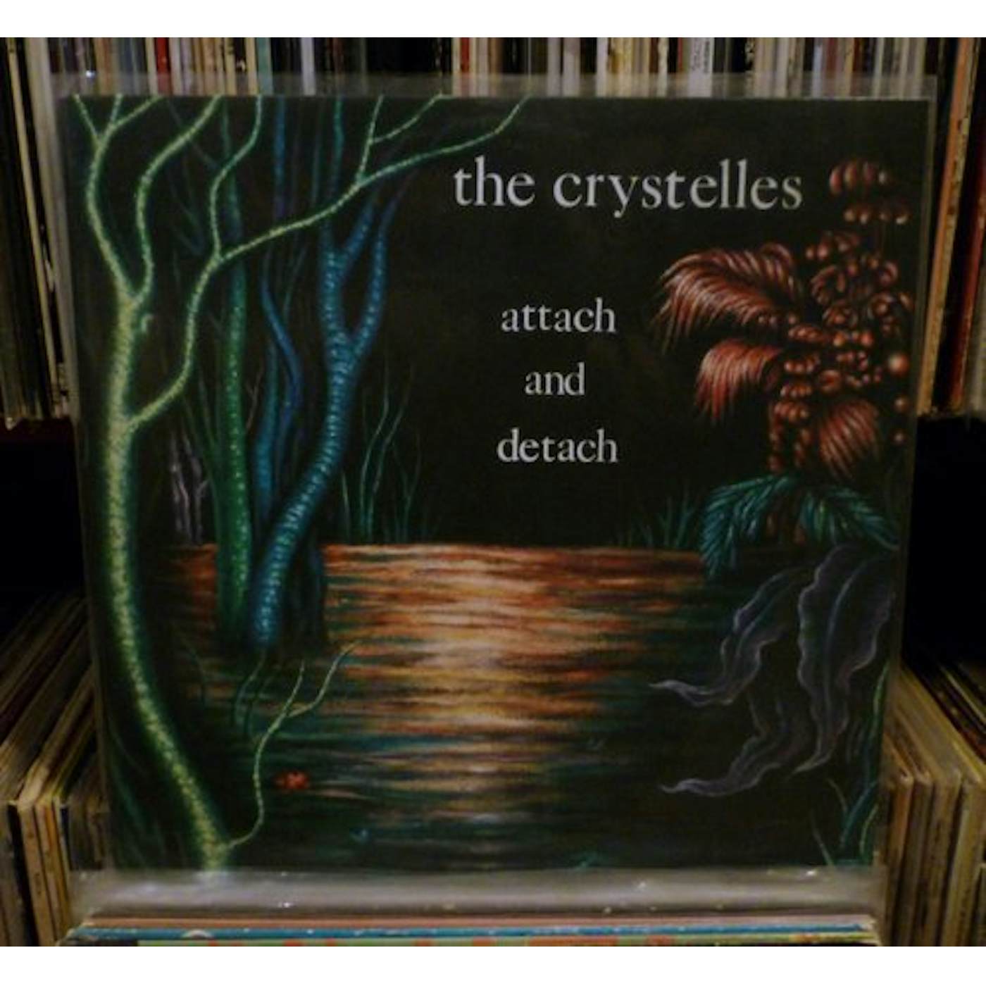 Crystelles ATTACH & DETACH Vinyl Record - Holland Release