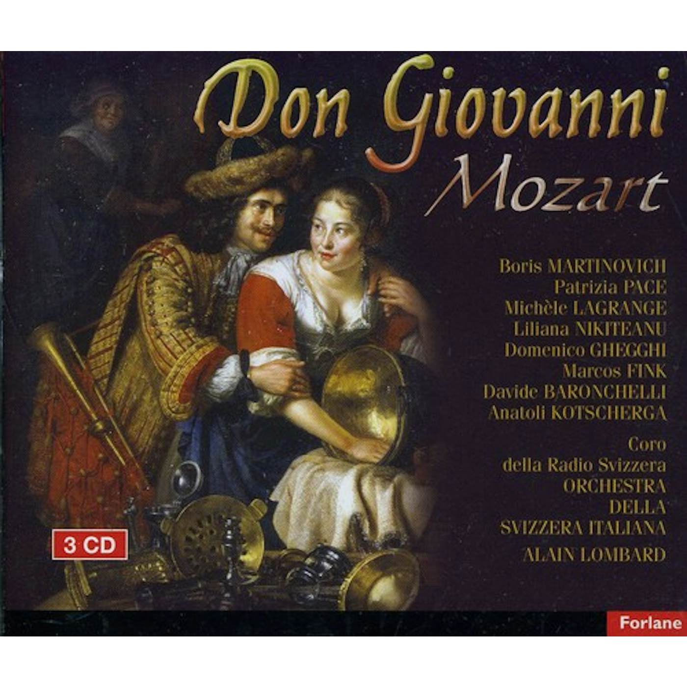 W.A. Mozart DON GIOVANNI (ALAIN LOMBARD) CD