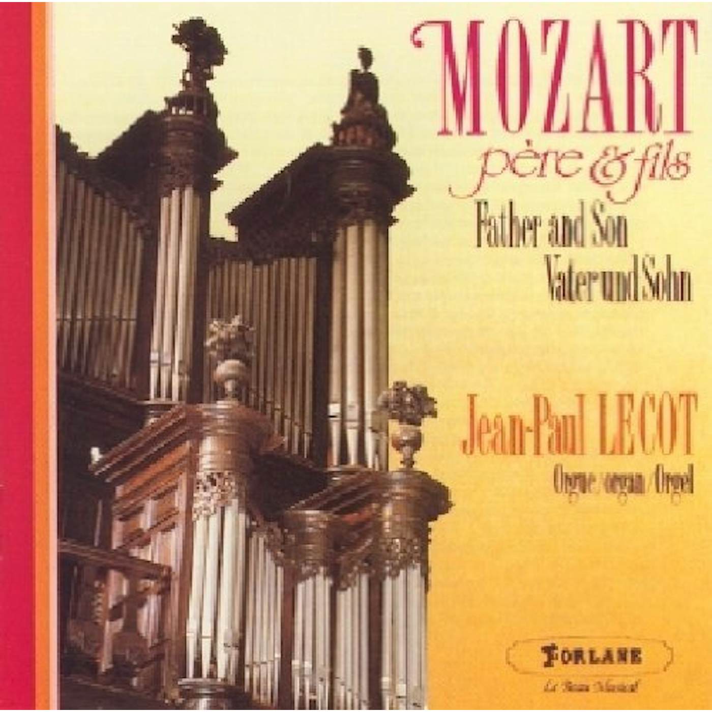 W.A. Mozart MOZART PERE ET FILS CD
