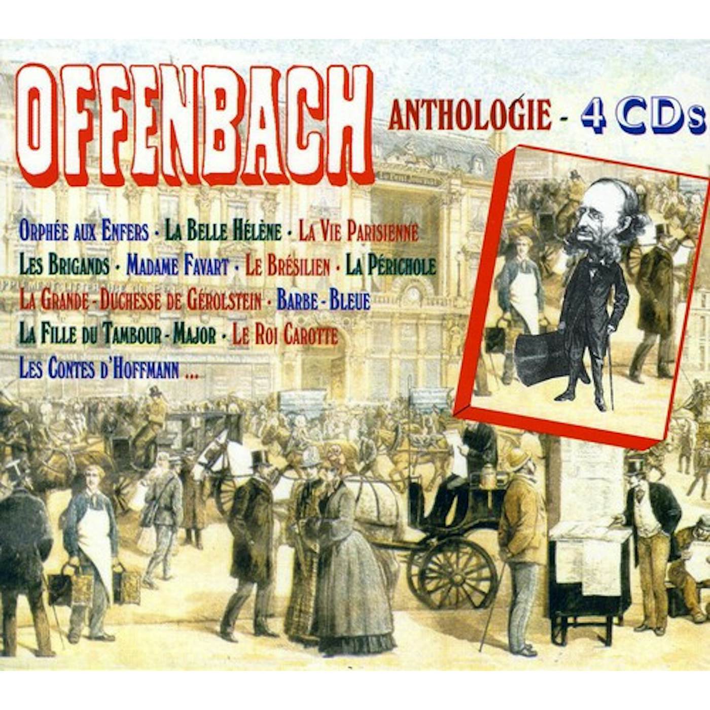 Jacques Offenbach ANTHOLOGIE INTEGRALE CD