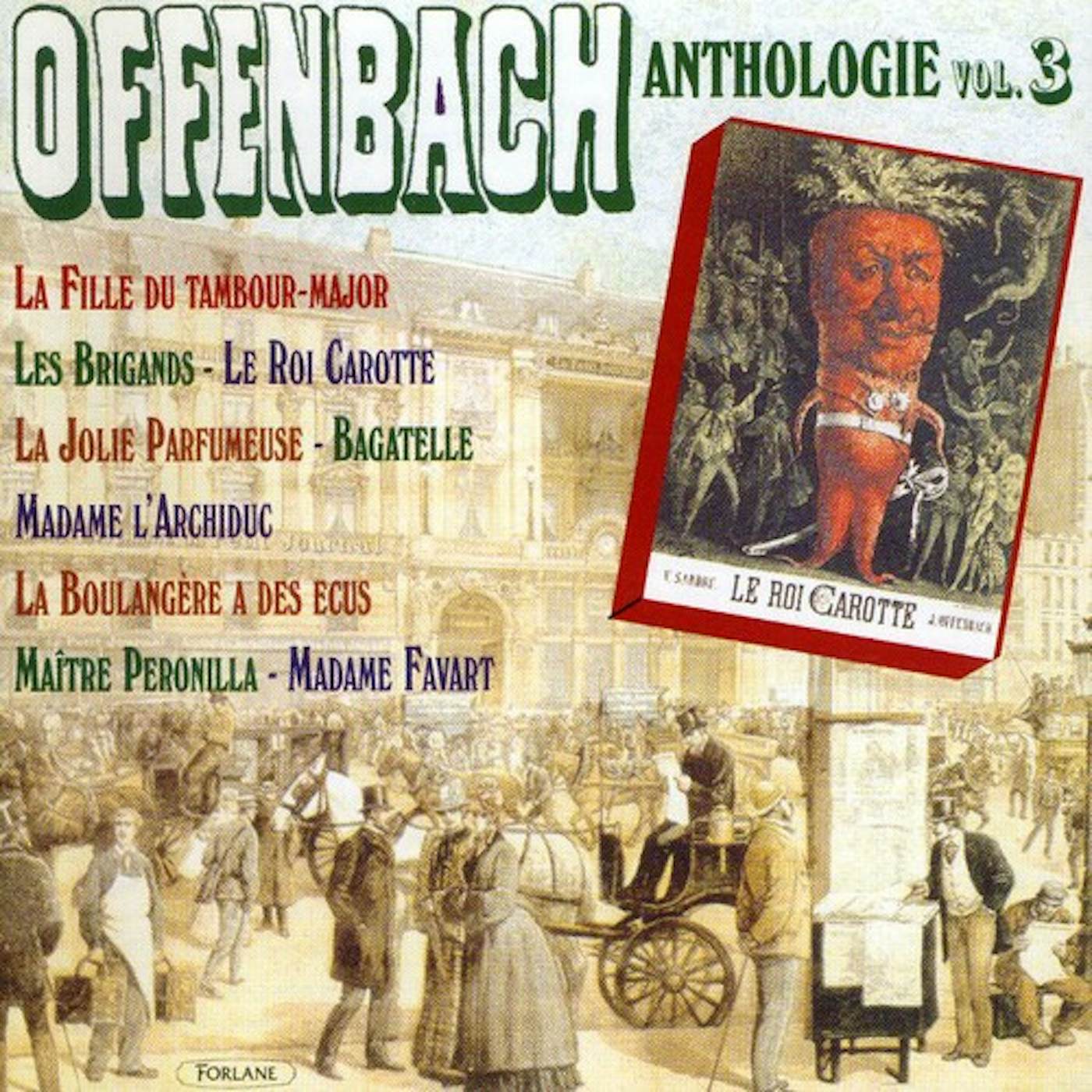 Jacques Offenbach VOL. 3-ANTHOLOGIE CD