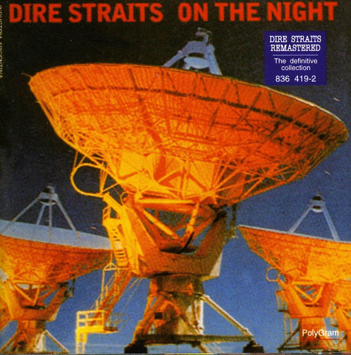 Dire Straits ON THE NIGHT CD