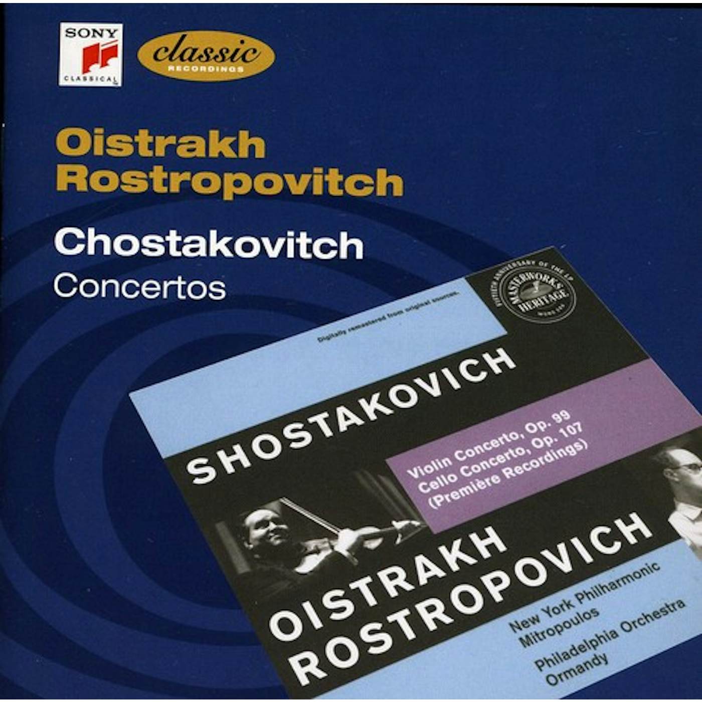 Mstislav Rostropovich CONCERTO POUR VIOLONCELLE CD