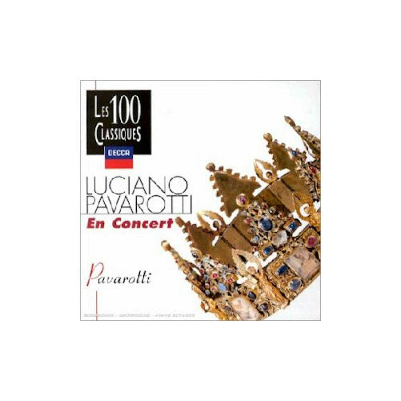 Luciano Pavarotti EN CONCERT CD