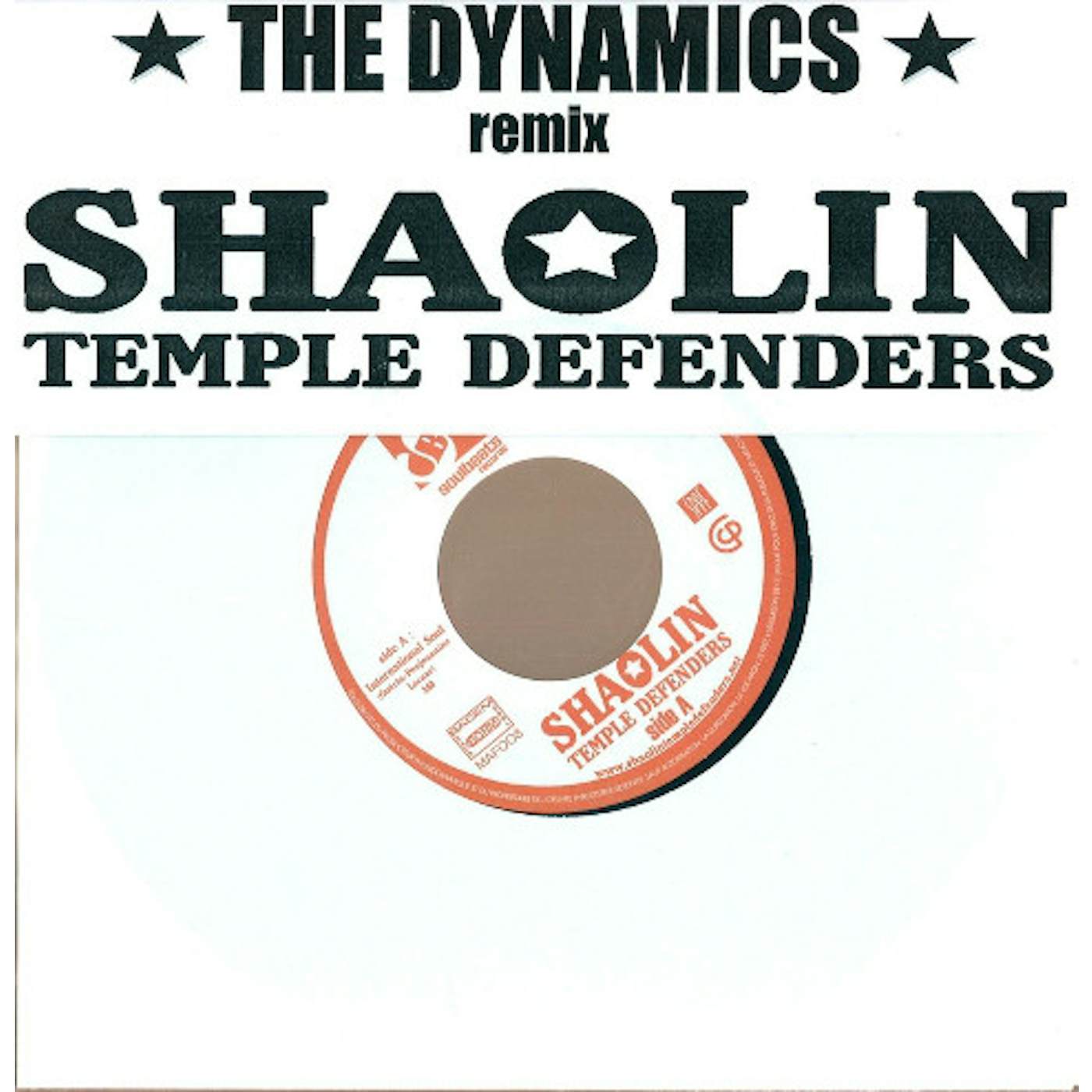 Shaolin Temple Defenders INTERNATIONAL SOUL Vinyl Record