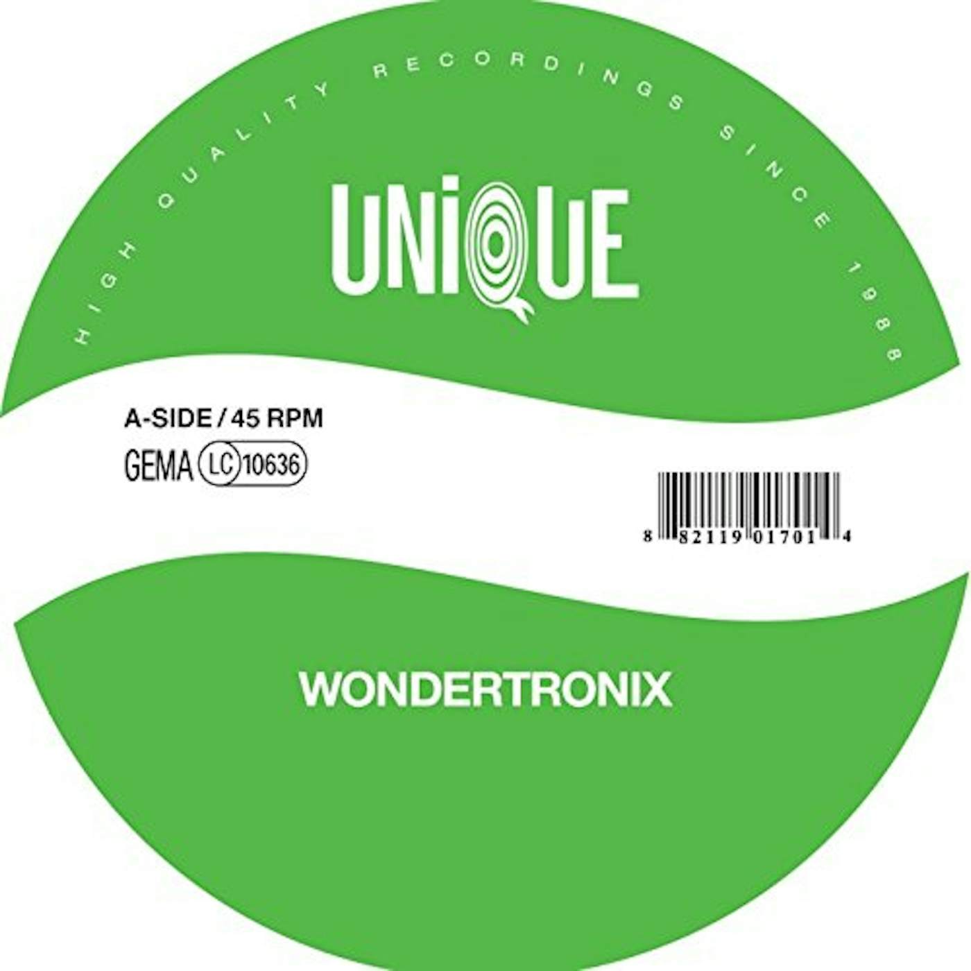 Wondertronix DANCE (LACK OF AFRO REMIX) Vinyl Record - Sweden Release