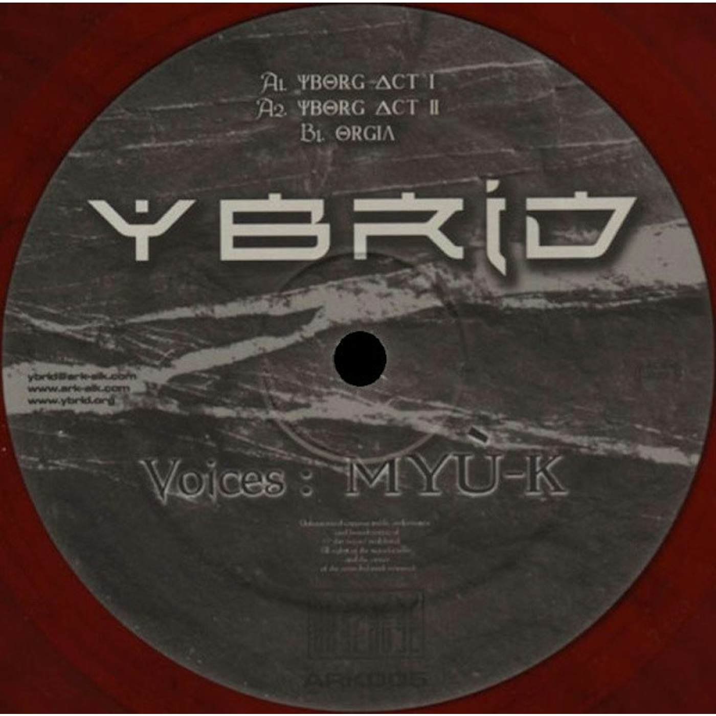 Ybrid YBORG Vinyl Record