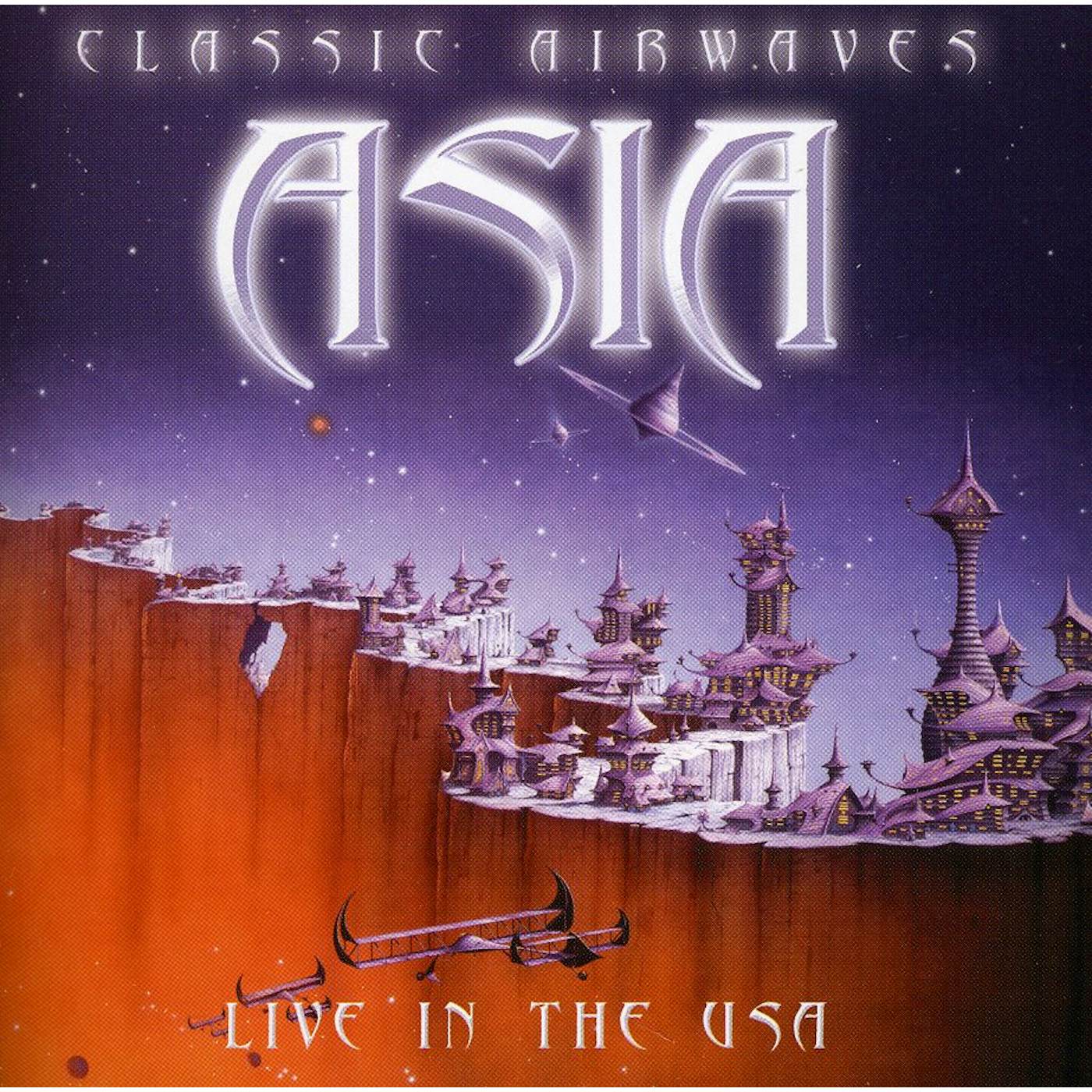 Asia CLASSIC AIRWAVES-LIVE IN THE USA CD