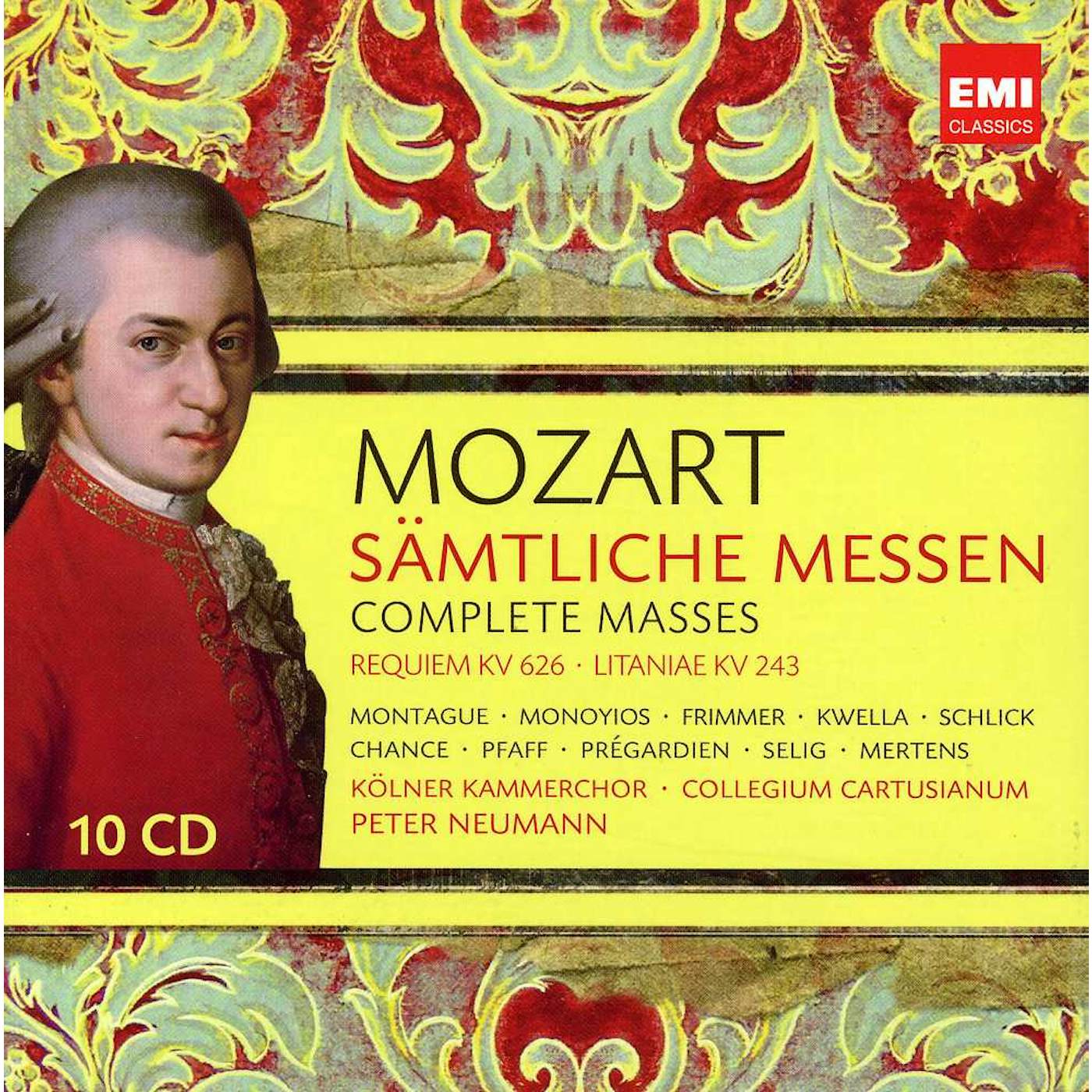 W.A. Mozart COMPLETE MASSES CD