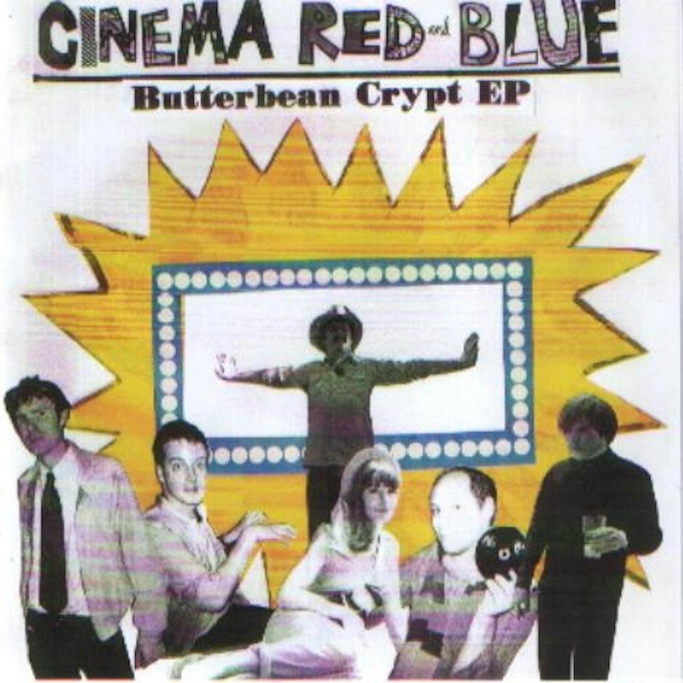 Cinema Red And Blue Butterbean Crypt EP Vinyl Record