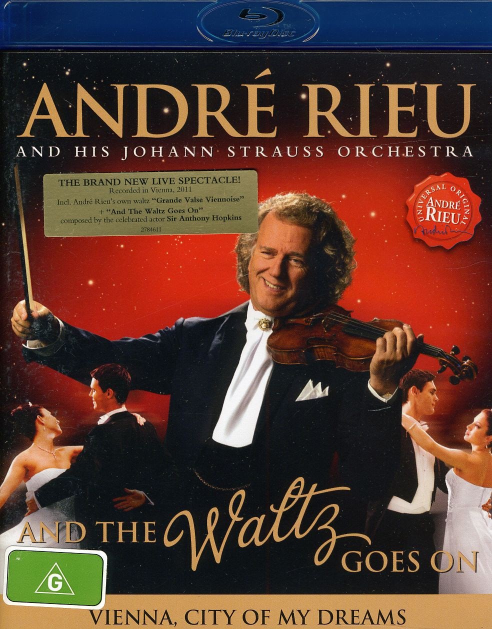 Andre Rieu EINE NACHT IN VENEDIG Blu-ray