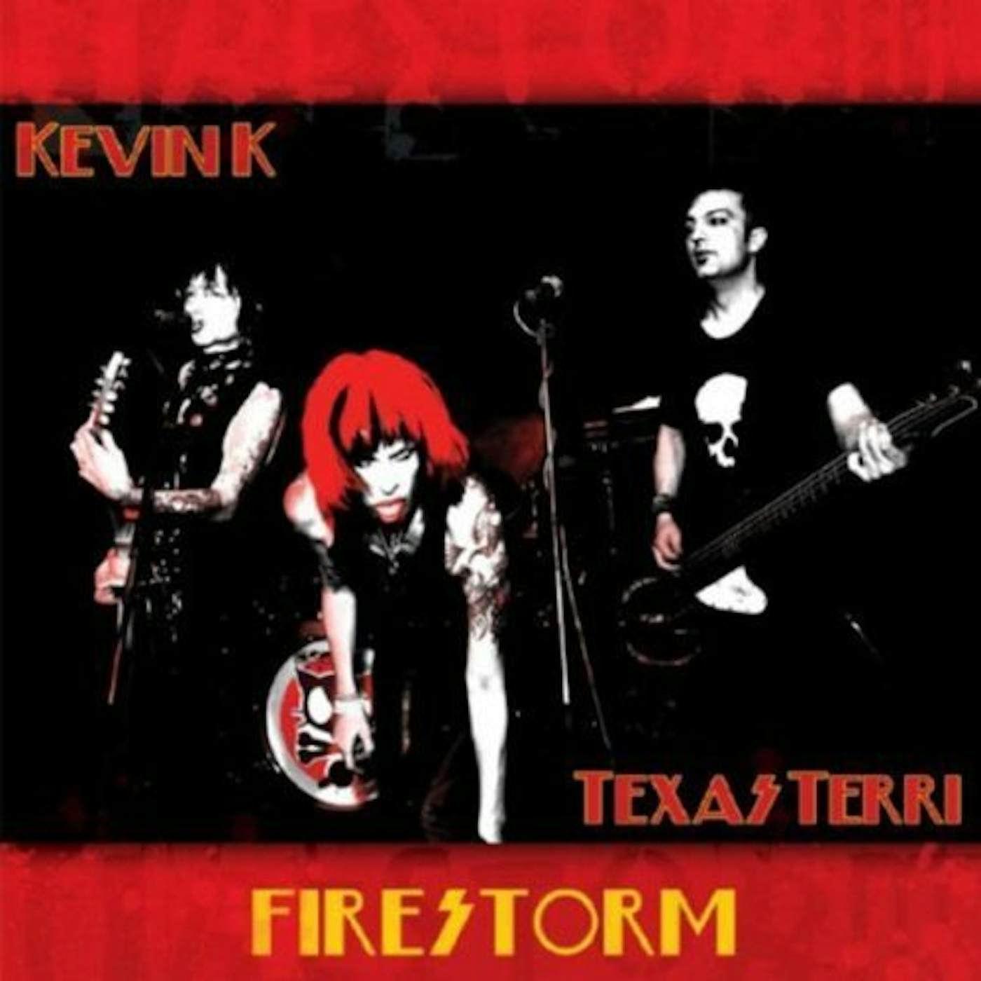 Kevin K.& Texas Terr FIRESTORM Vinyl Record