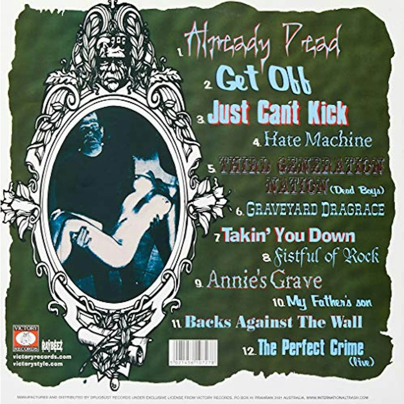 Electric Frankenstein ANNIES GRAVE (LP) (OZ EXCLUSIVE) Vinyl Record
