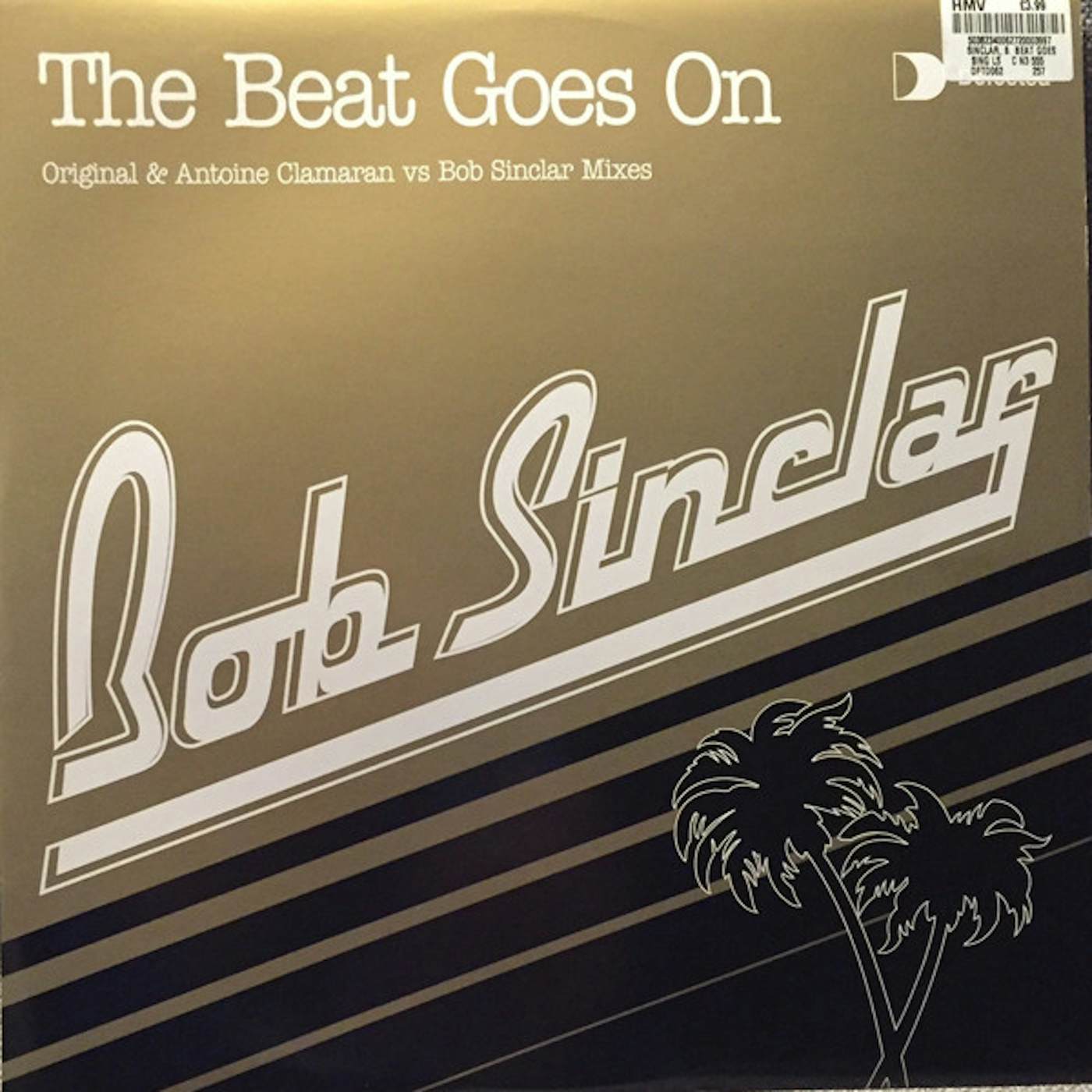 Bob Sinclar BEAT GOES ON Vinyl Record - UK Release