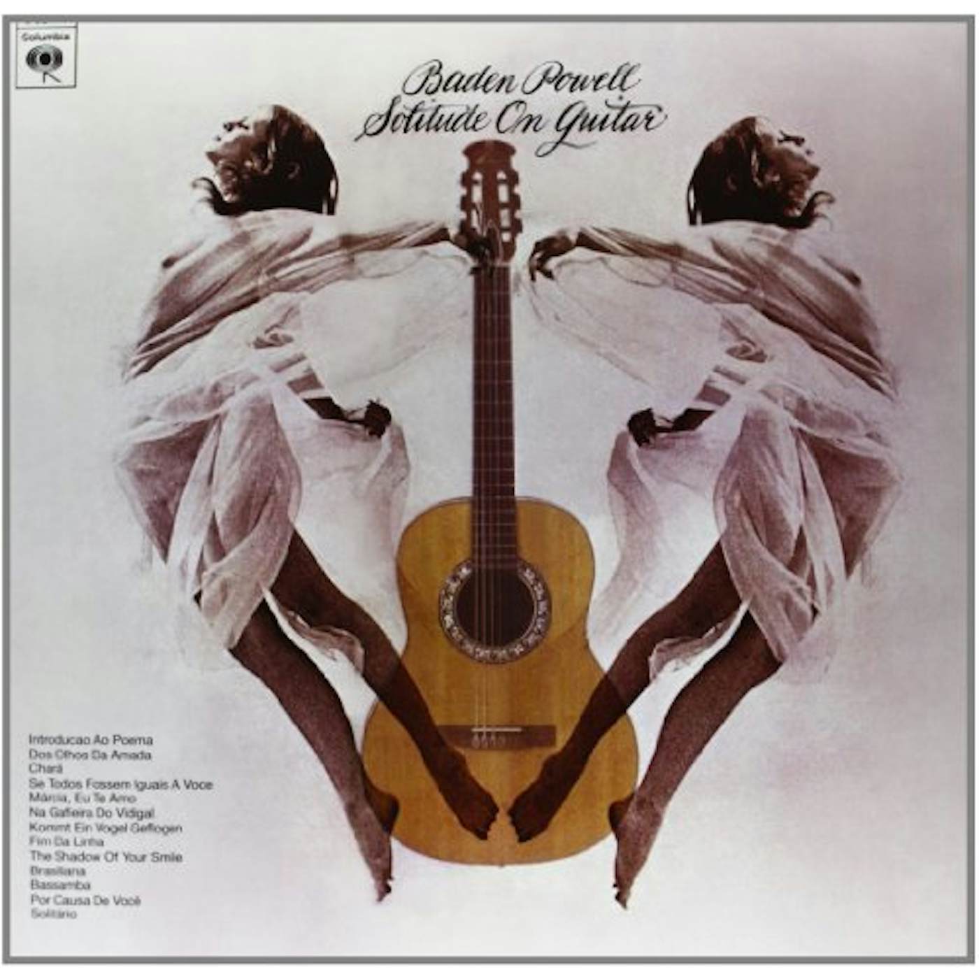 Baden Powell Solitude On Guitar Vinyl Record
