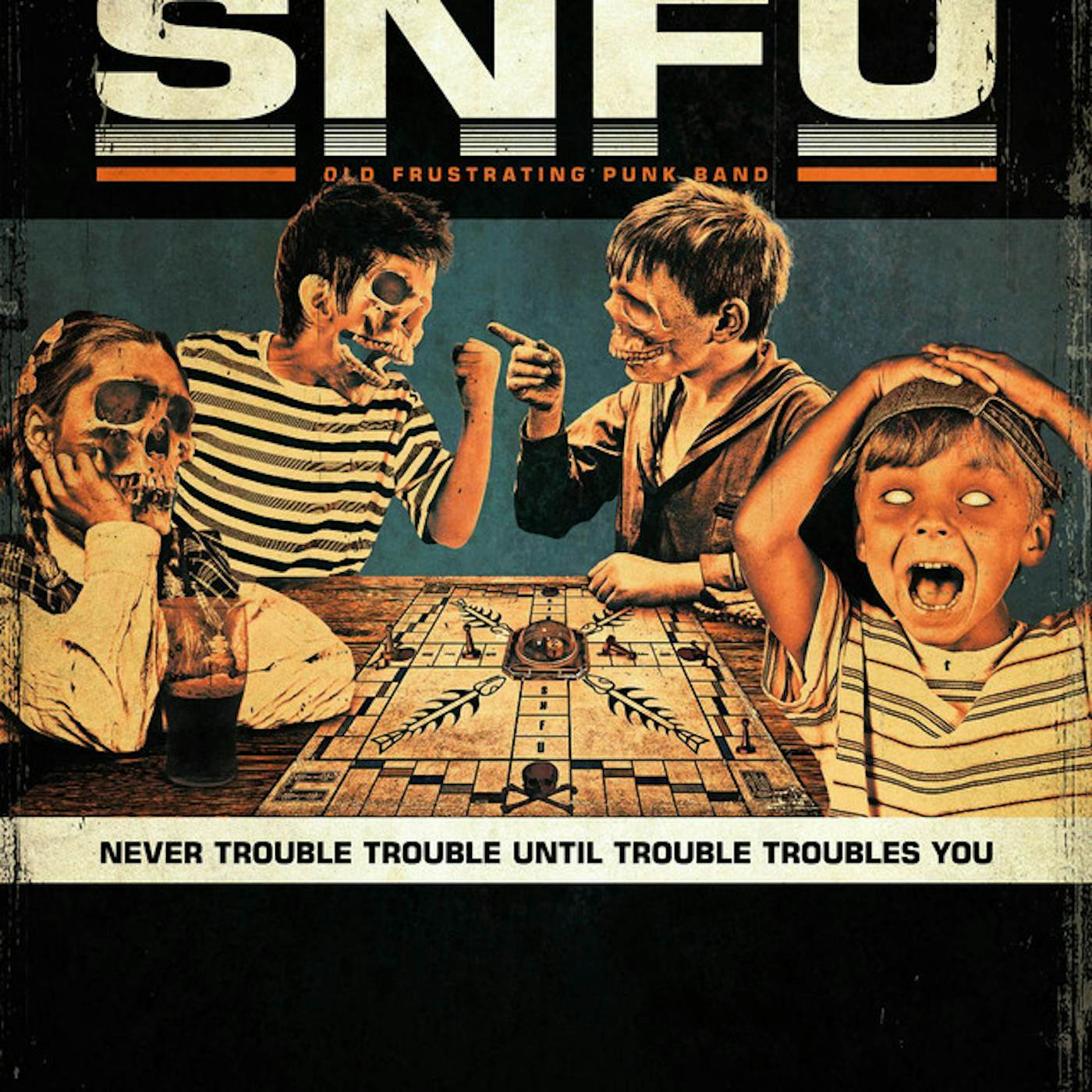 SNFU NEVER TROUBLE TROUBLE UNTIL TROUBLE TROUBLES Vinyl Record