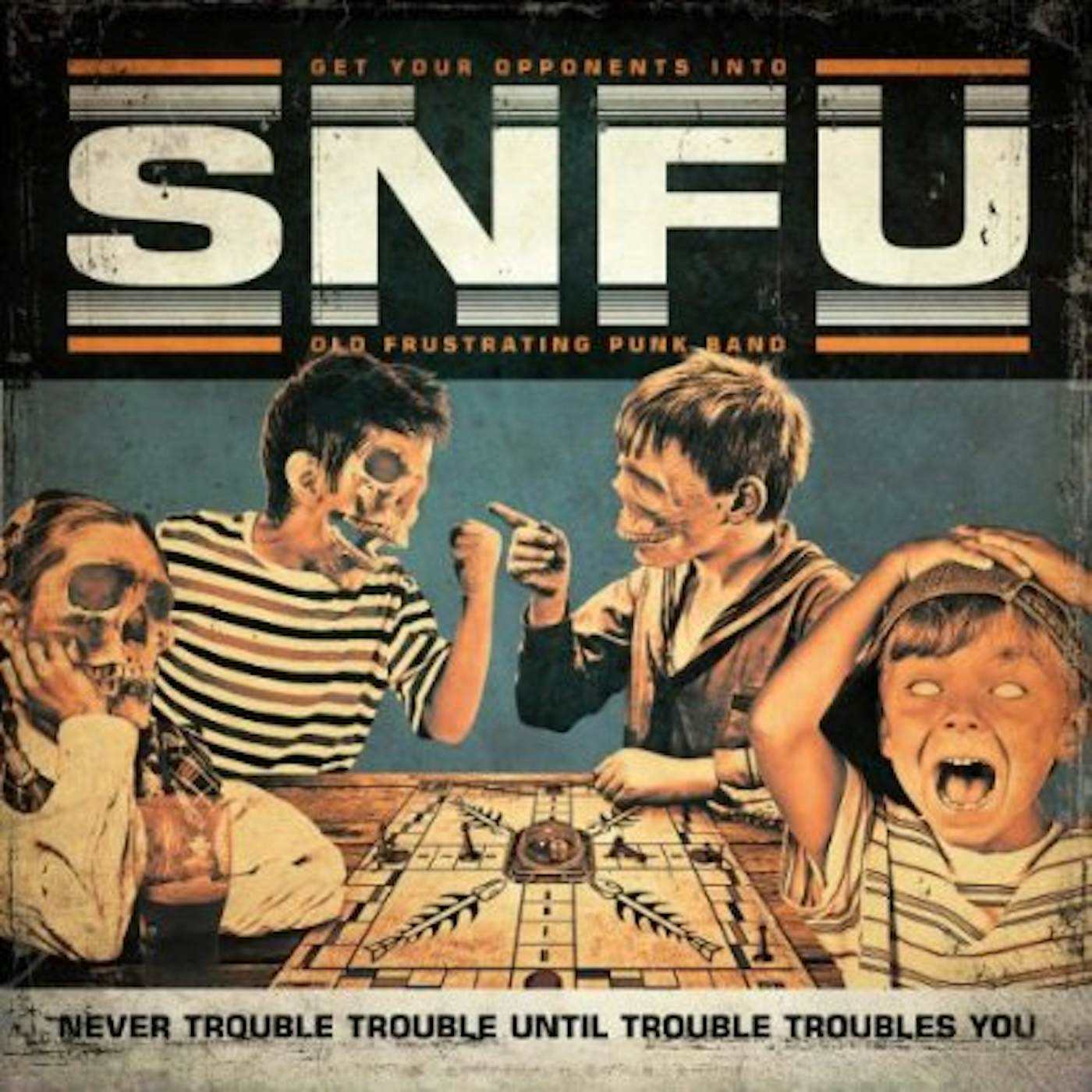 SNFU NEVER TROUBLE TROUBLE UNTIL TROUBLE TROUBLES CD