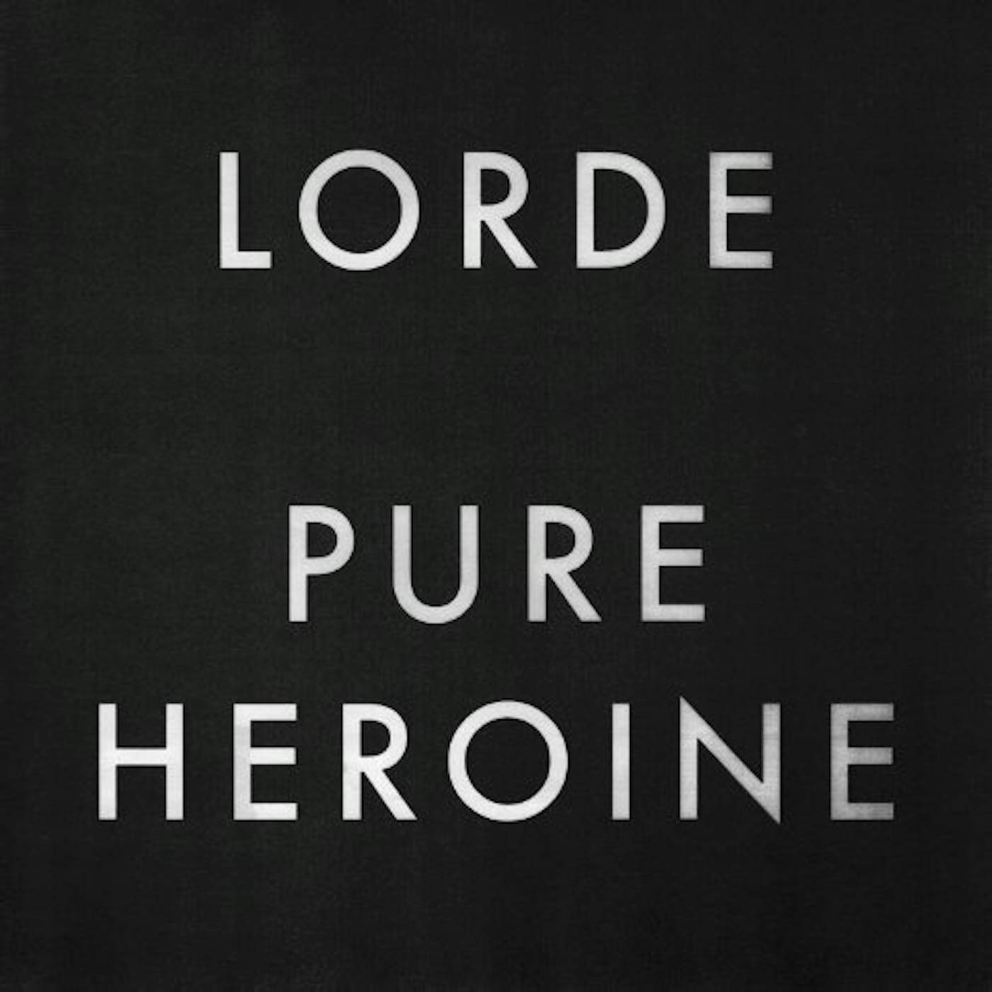 Lorde Pure Heroine Vinyl Record