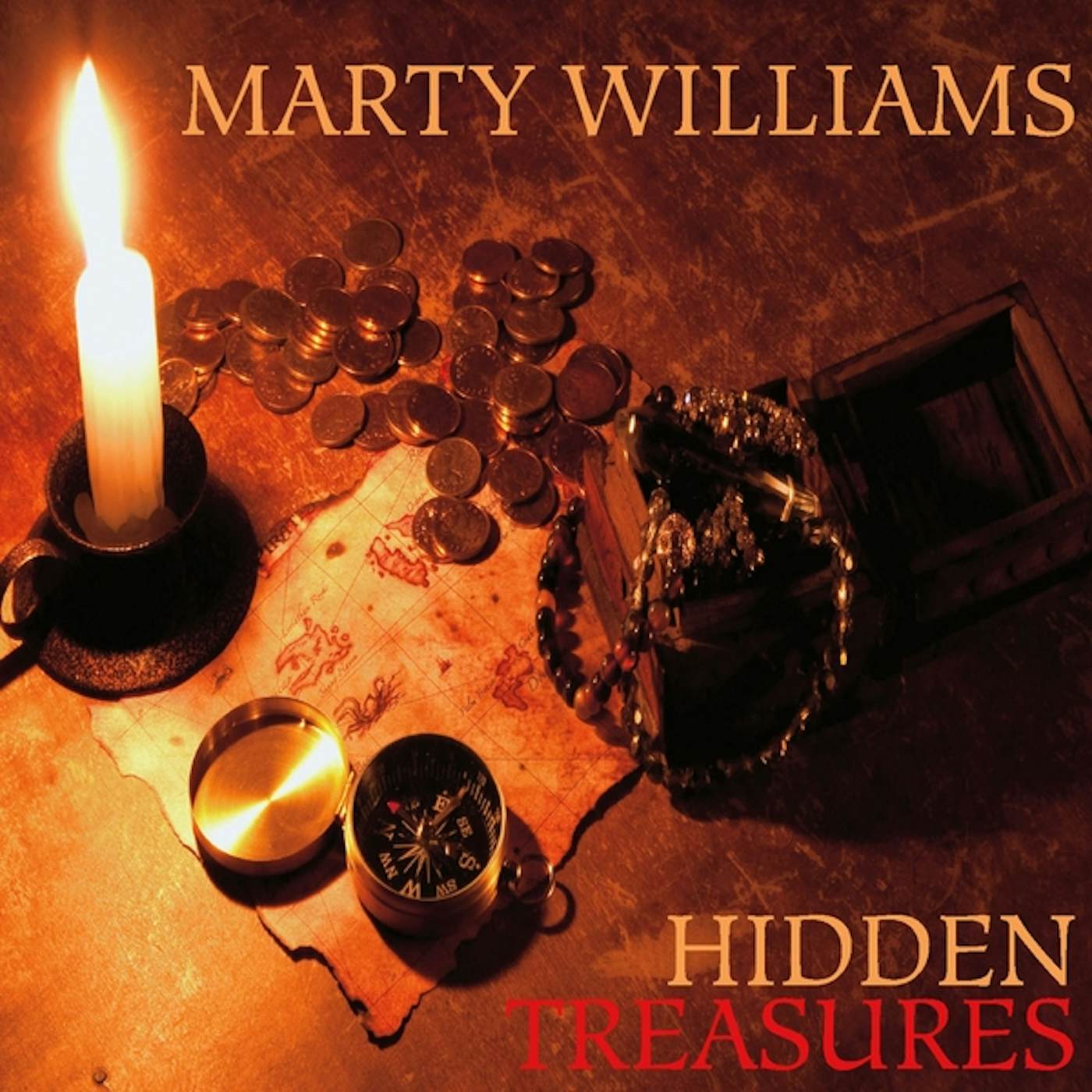 Marty Williams HIDDEN TREASURES CD