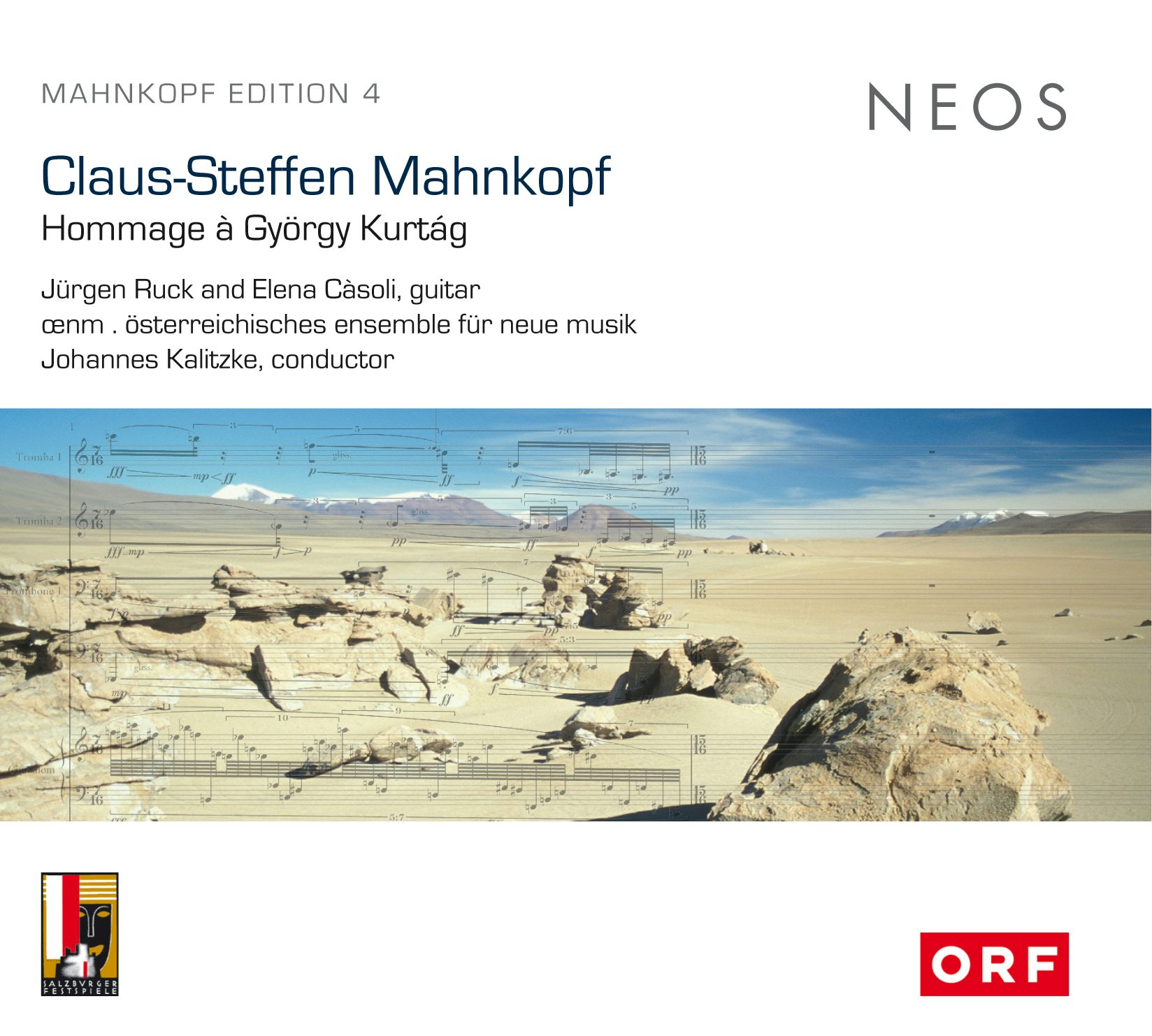 Claus-Steffen Mahnkopf MUSIC FOR OBOE CD