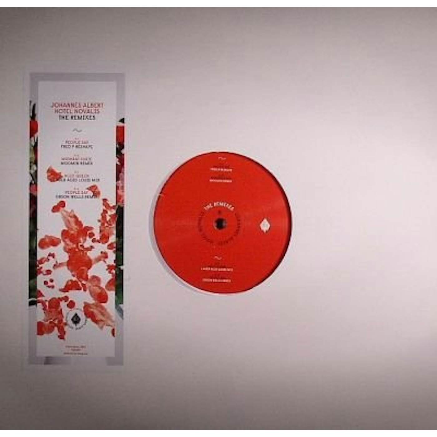 Johannes Albert HOTEL NOVALIS - THE REMIXES Vinyl Record