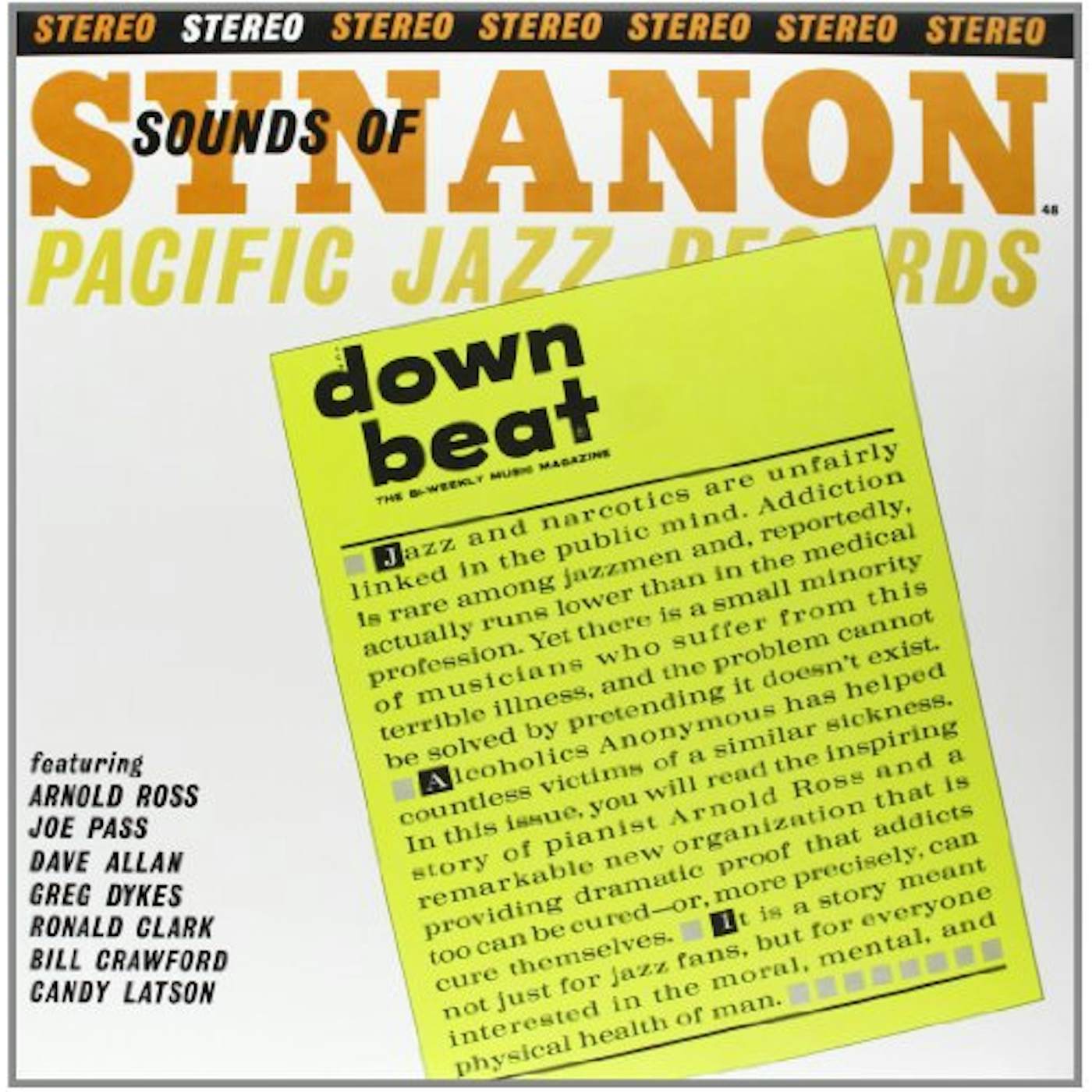 Joe Pass Sounds Of Synanon Vinyl Record