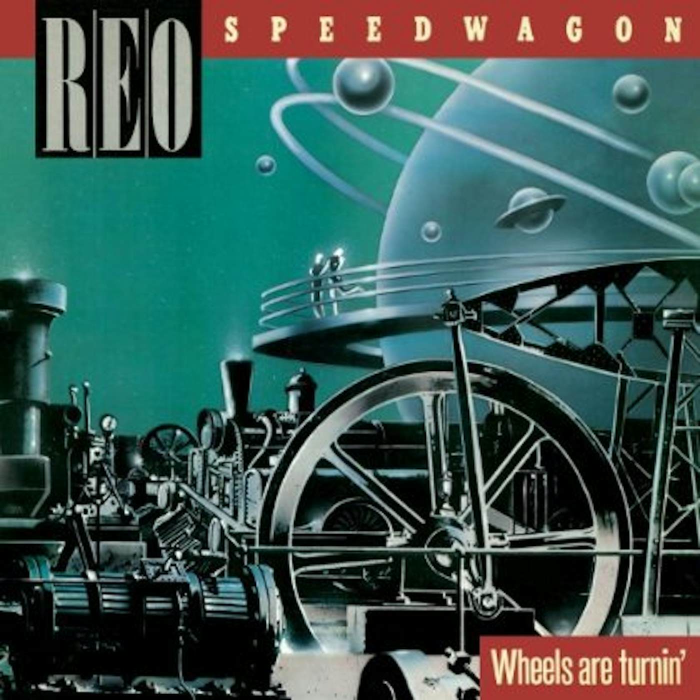 REO Speedwagon WHEELS ARE TURNIN CD