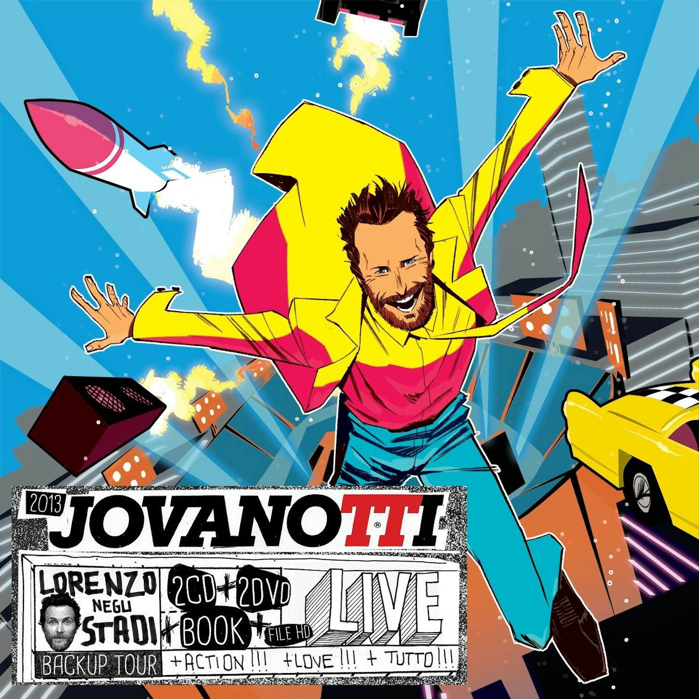 Jovanotti LORENZO NEGLI STADI: BACKUP TOUR CD