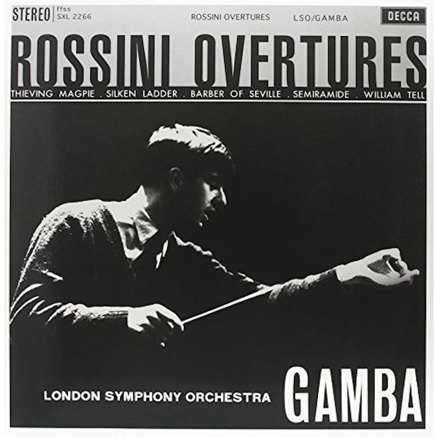 Rossini OVERTURES Vinyl Record