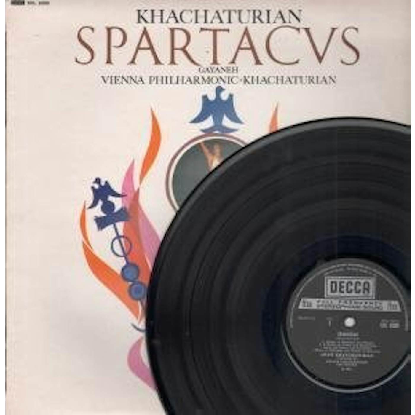 Aram Khachaturian SPARTACUS GAYNEH Vinyl Record