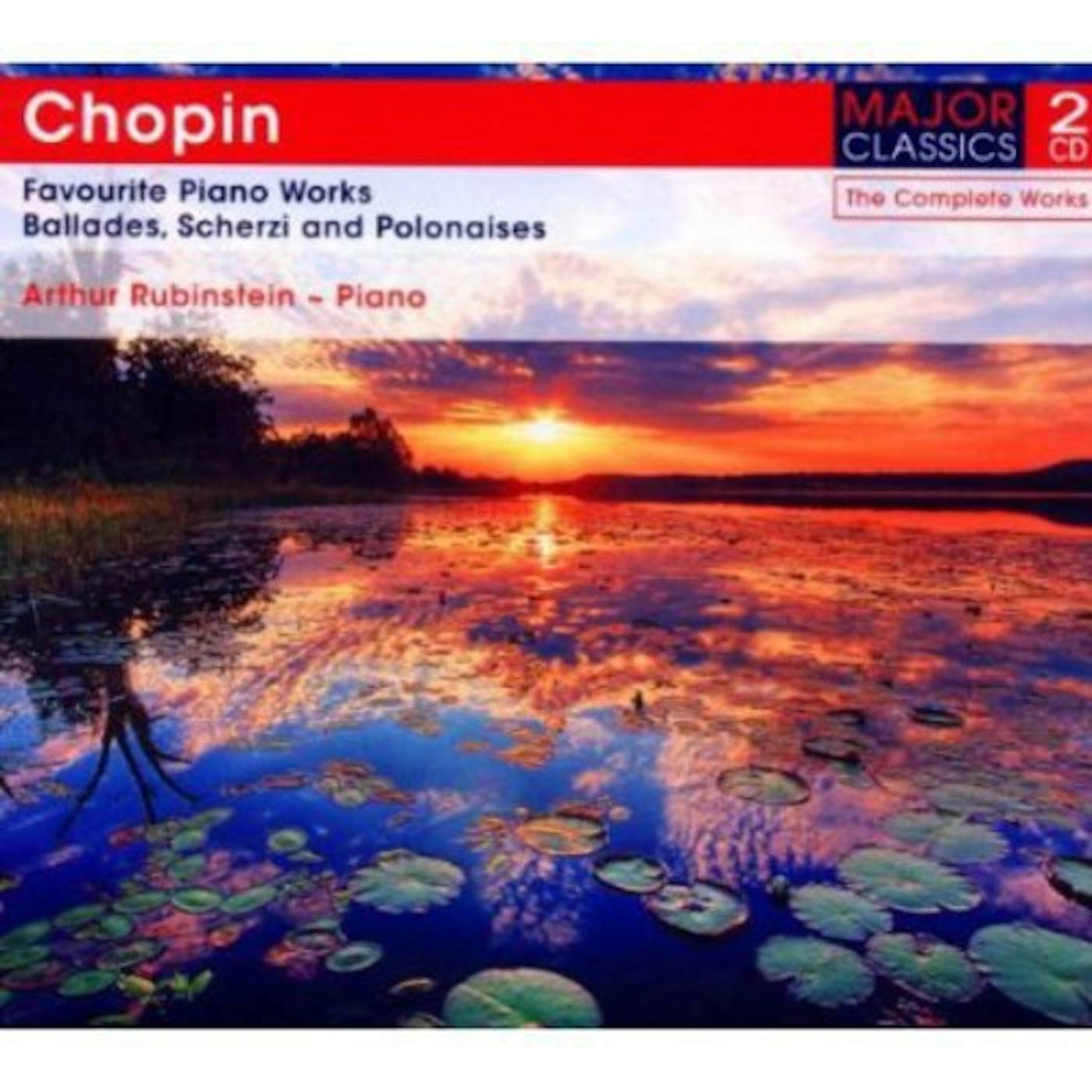 Frédéric Chopin FAVOURITE PIANO WORKS BALLADES SCHERZI & POLONAISE CD