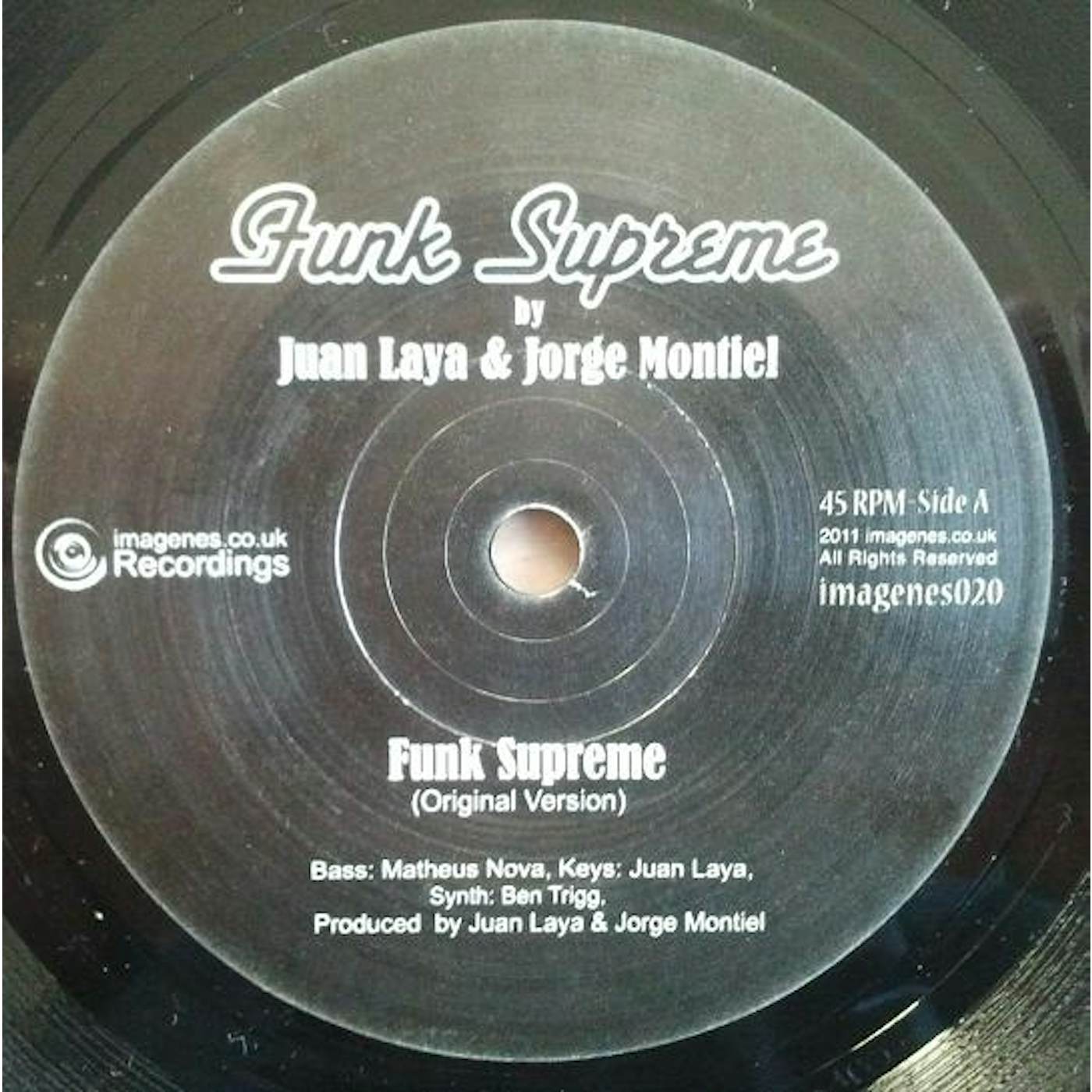 Juan Laya & Jorge Montiel FUNK SUPREME Vinyl Record - UK Release
