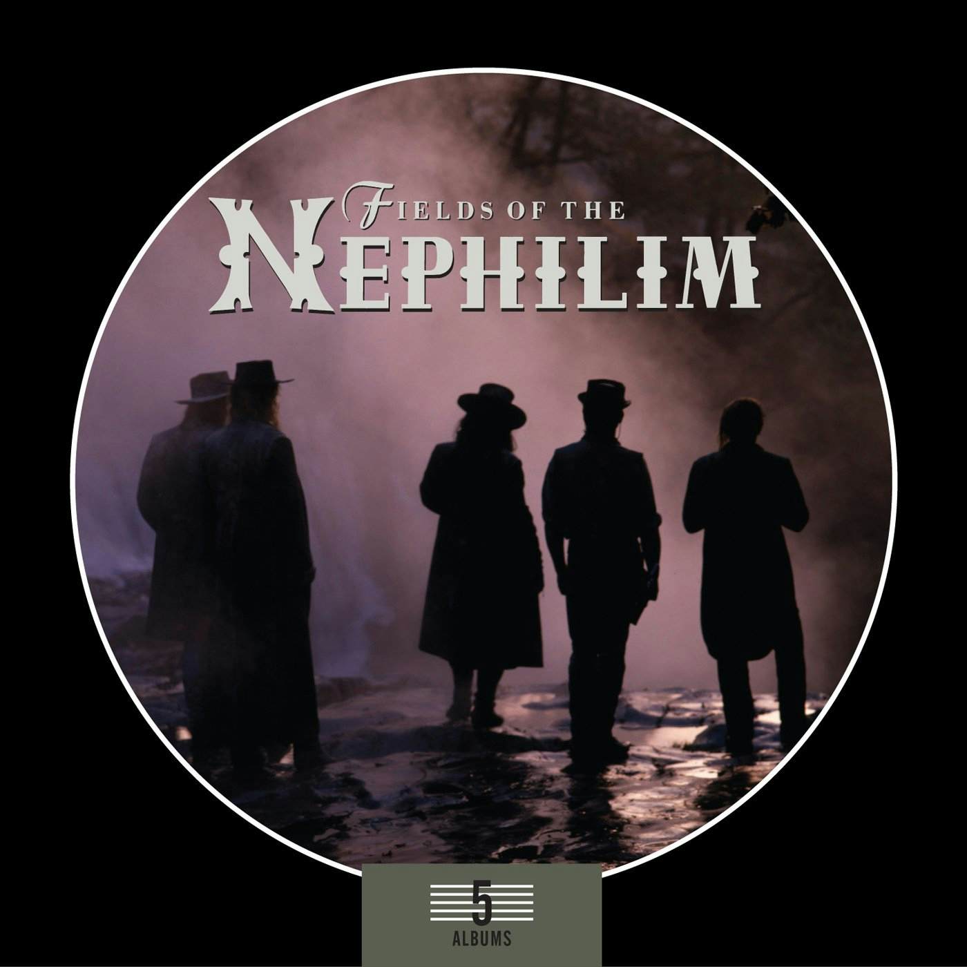 Fields Of The Nephilim 5 ALBUM BOX SET CD