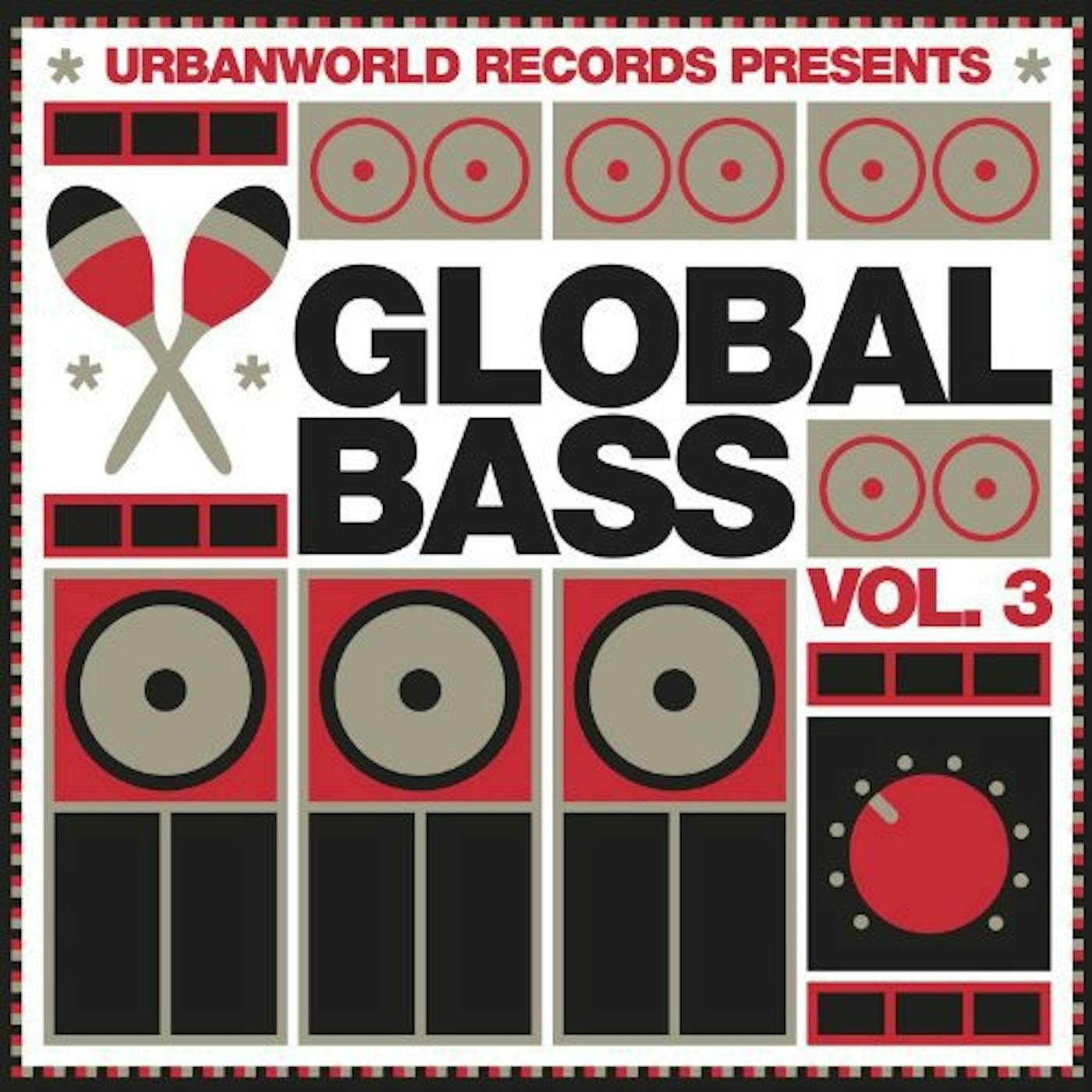 VOL. 3-GLOBAL BASS / VARIOUS Vinyl Record - UK Release