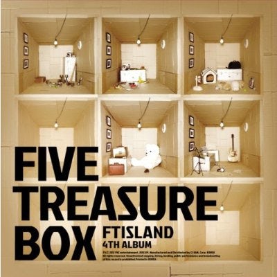 FTISLAND FIVE TREASURE BOX (LIMITED EDITION) CD