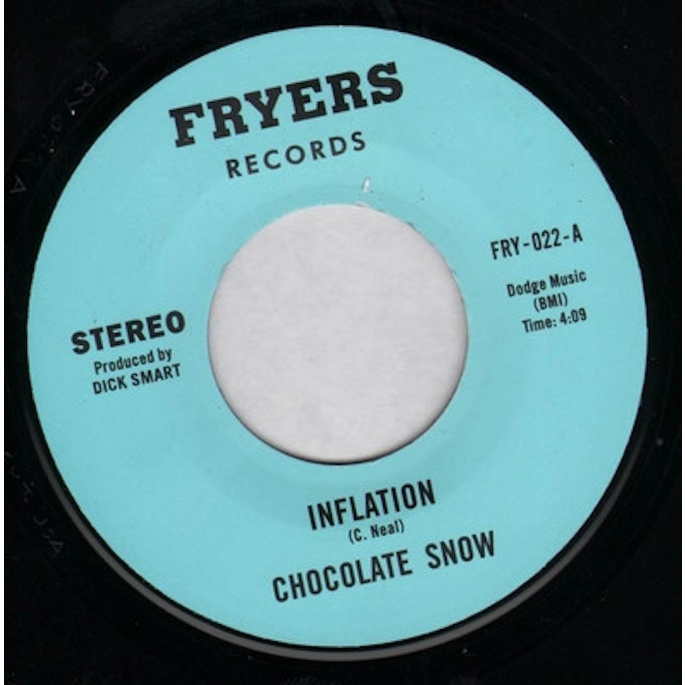 Chocolate Snow INFLATION Vinyl Record - UK Release