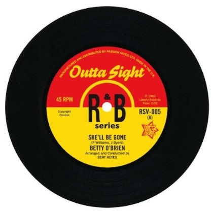 Betty/Maximilian O'Brien SHE'LL BE GONE/THE SNAKE Vinyl Record