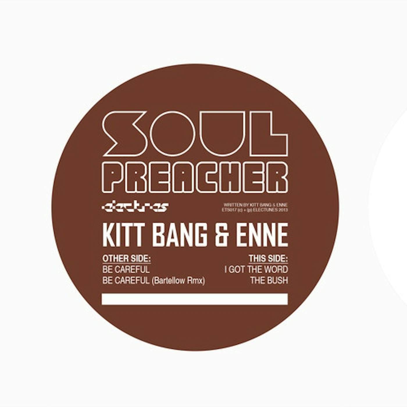 Kitt Bang & Enne SOUL PREACHER Vinyl Record - UK Release