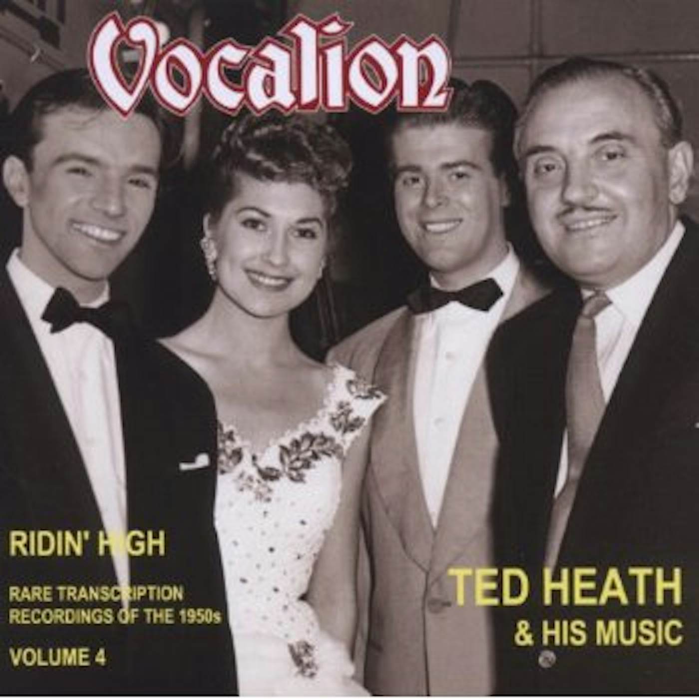Ted Heath RARE TRANSCRIPTION RECORDINGS OF 1950S 4 CD