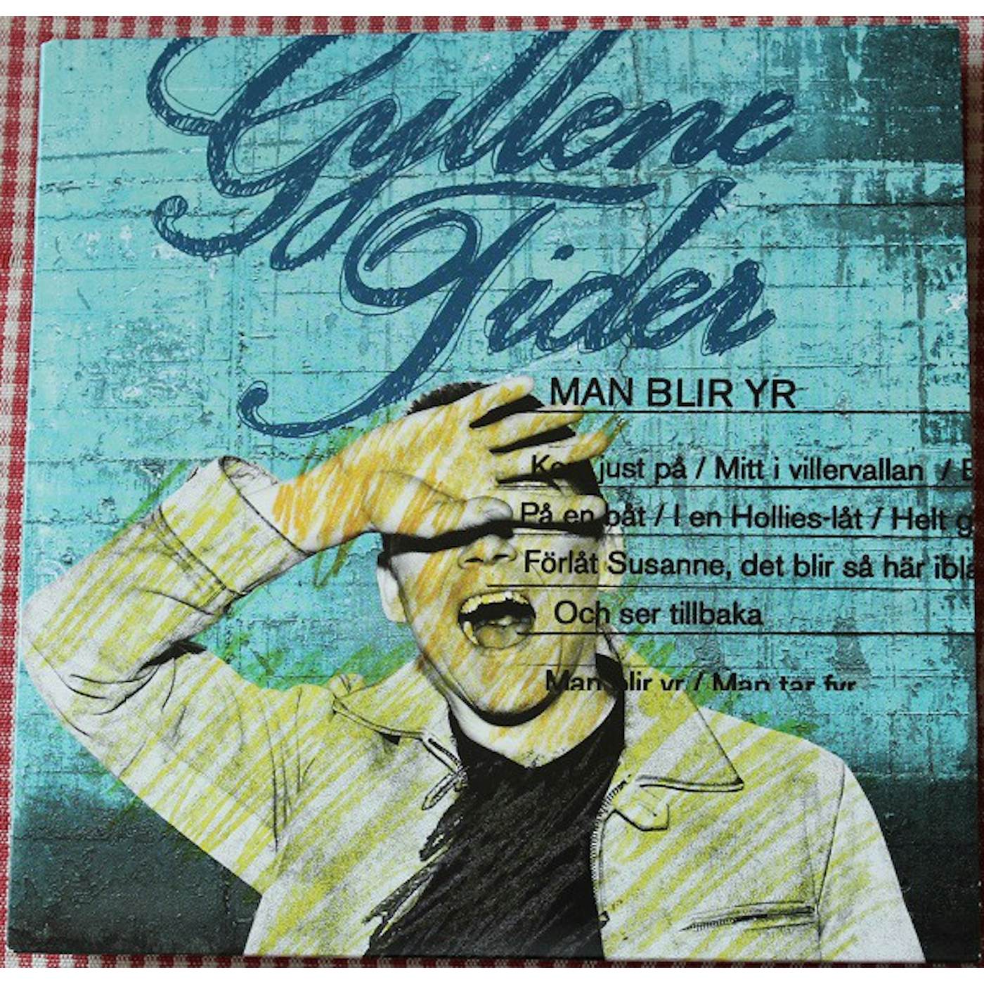 Gyllene Tider MAN BLIR YR (LIMITED EDITION YELLOW VINYL) Vinyl Record