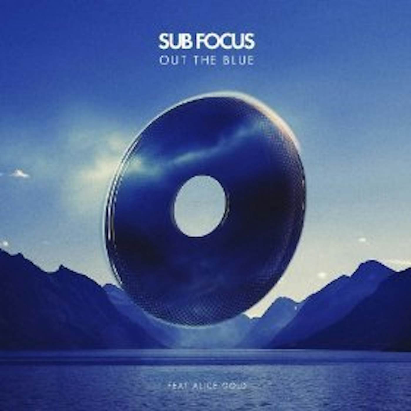 Sub Focus OUT THE BLUE (ORIGINAL)/XILENT REMIX) Vinyl Record - UK Release