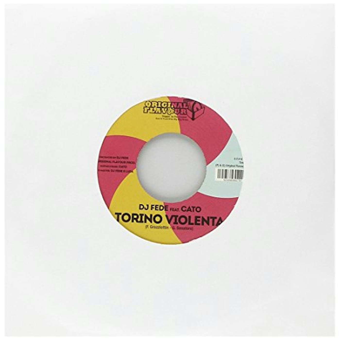 DJ Fede TORINO VIOLENTA/RUDE BOY FUNKER Vinyl Record