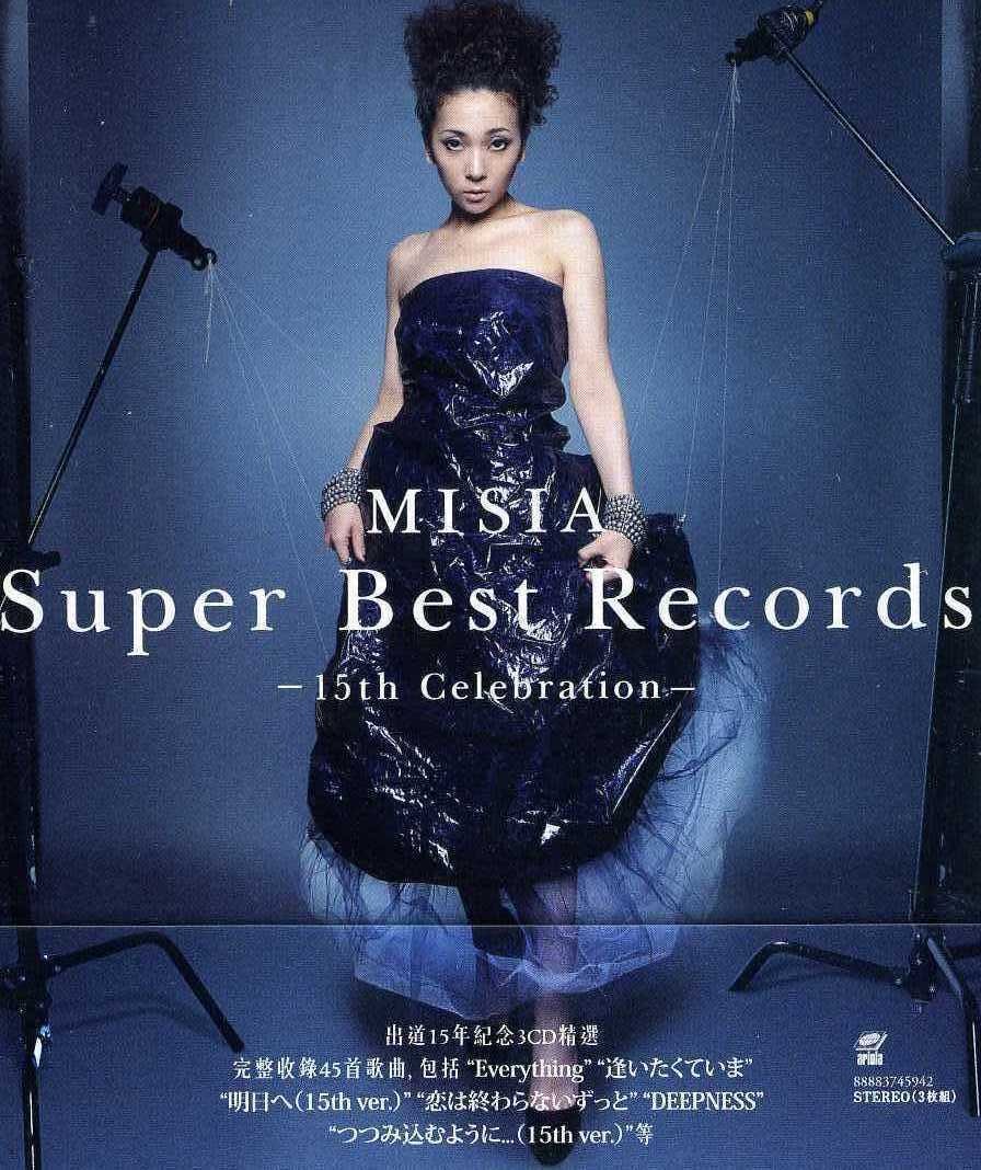 MISIA SUPER BEST RECORDS: 15TH CELEBRATION CD