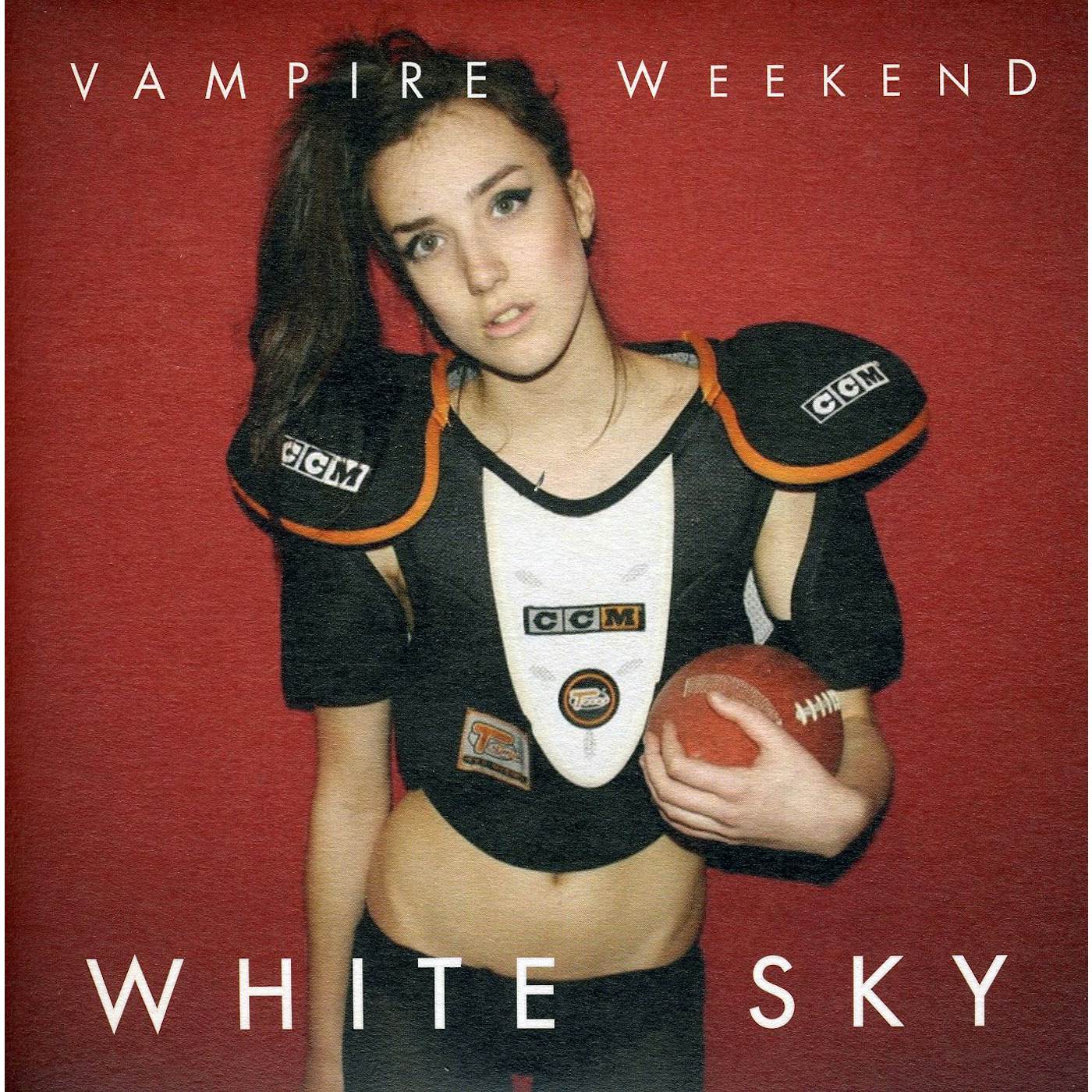 Vampire Weekend WHITE SKY Vinyl Record - UK Release