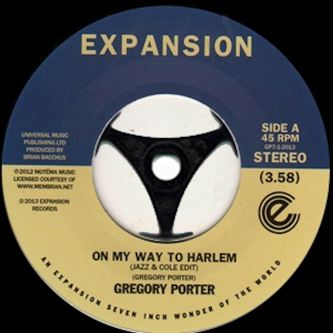 Gregory Porter ON MY WAY TO HARLEM Vinyl Record