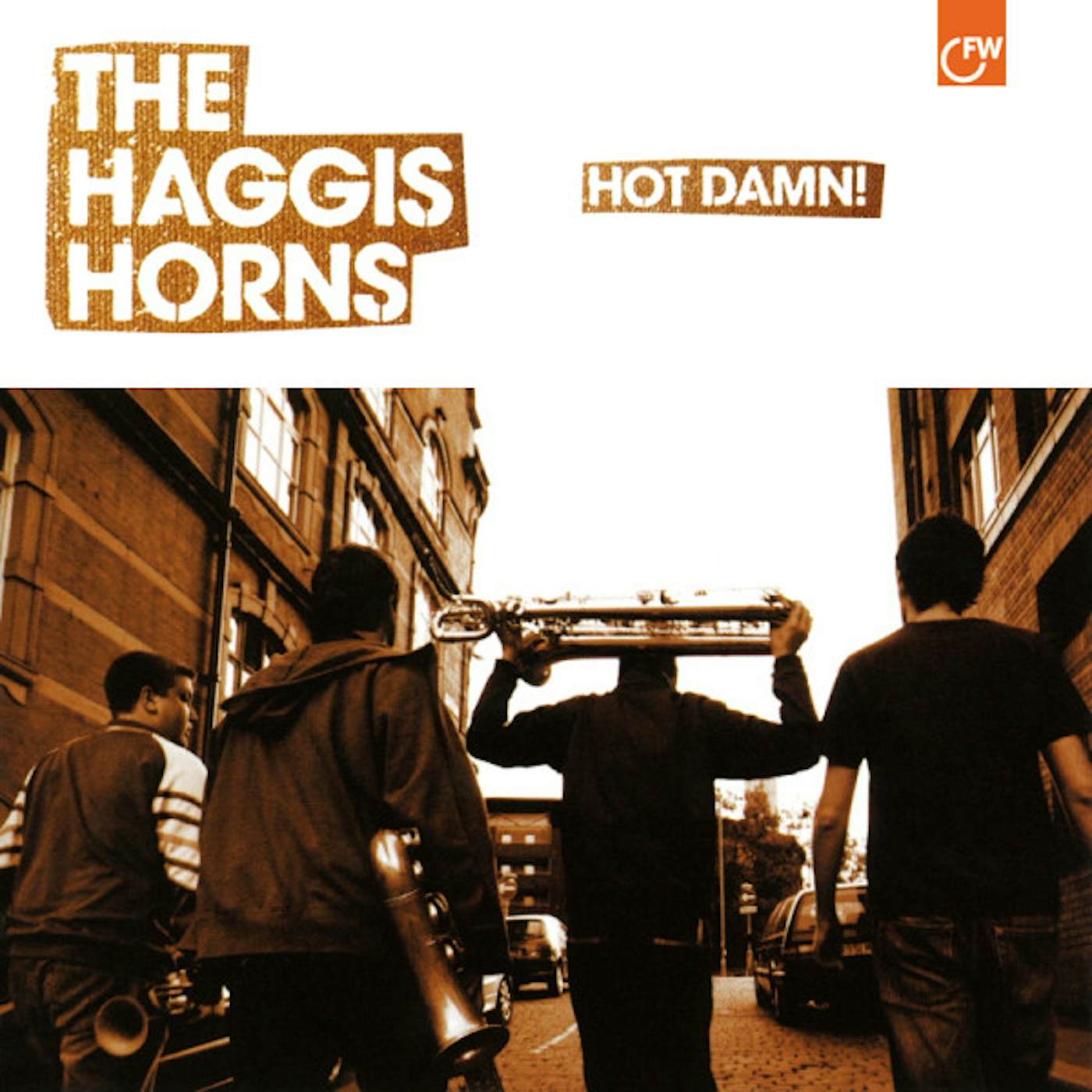 The Haggis Horns HOT DAMN Vinyl Record - UK Release