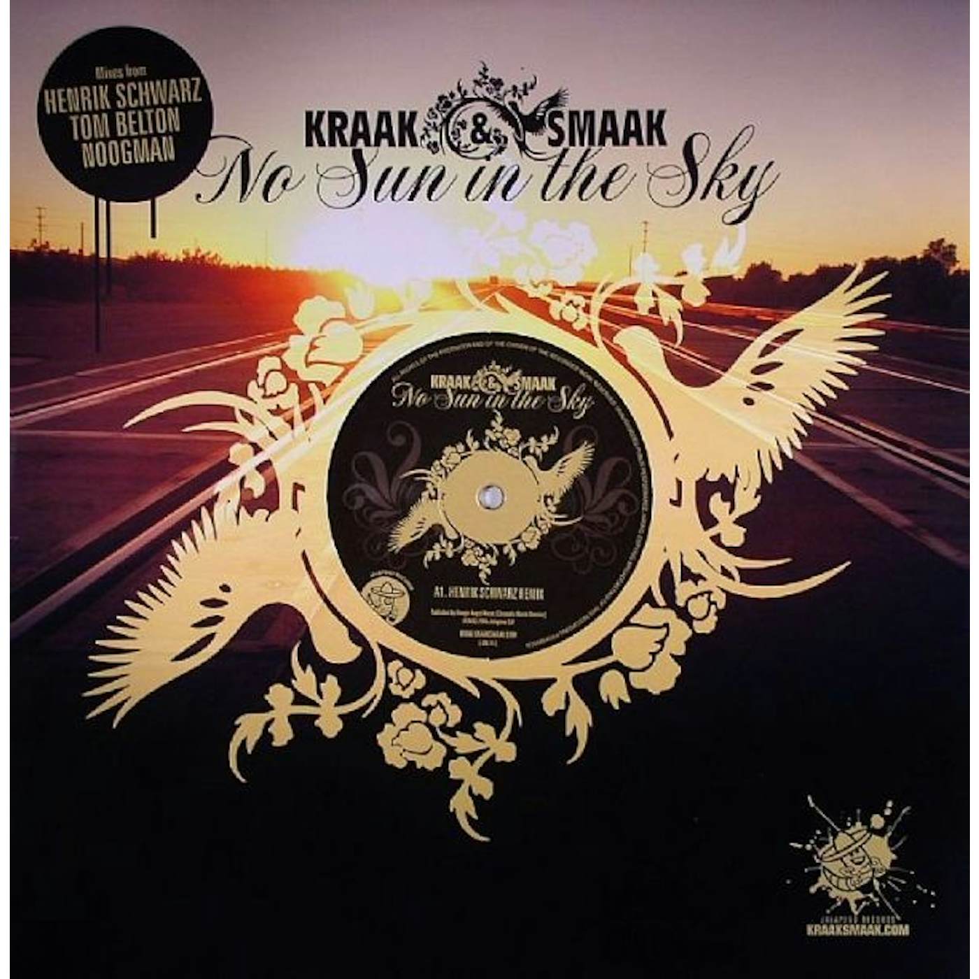 Kraak & Smaak NO SUN IN THE SKY Vinyl Record - UK Release