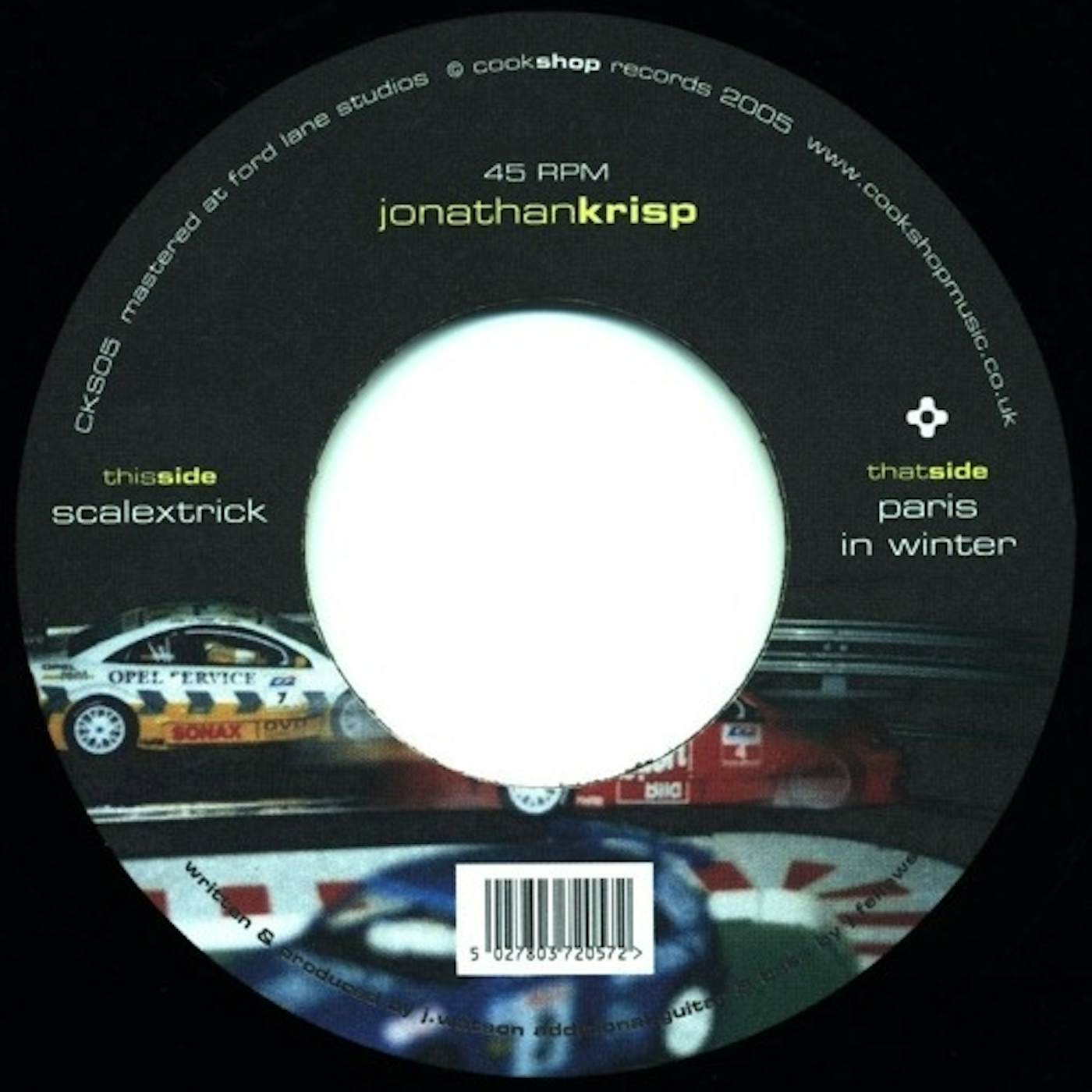 Jonathan Krisp SCALEXTRICK Vinyl Record - UK Release
